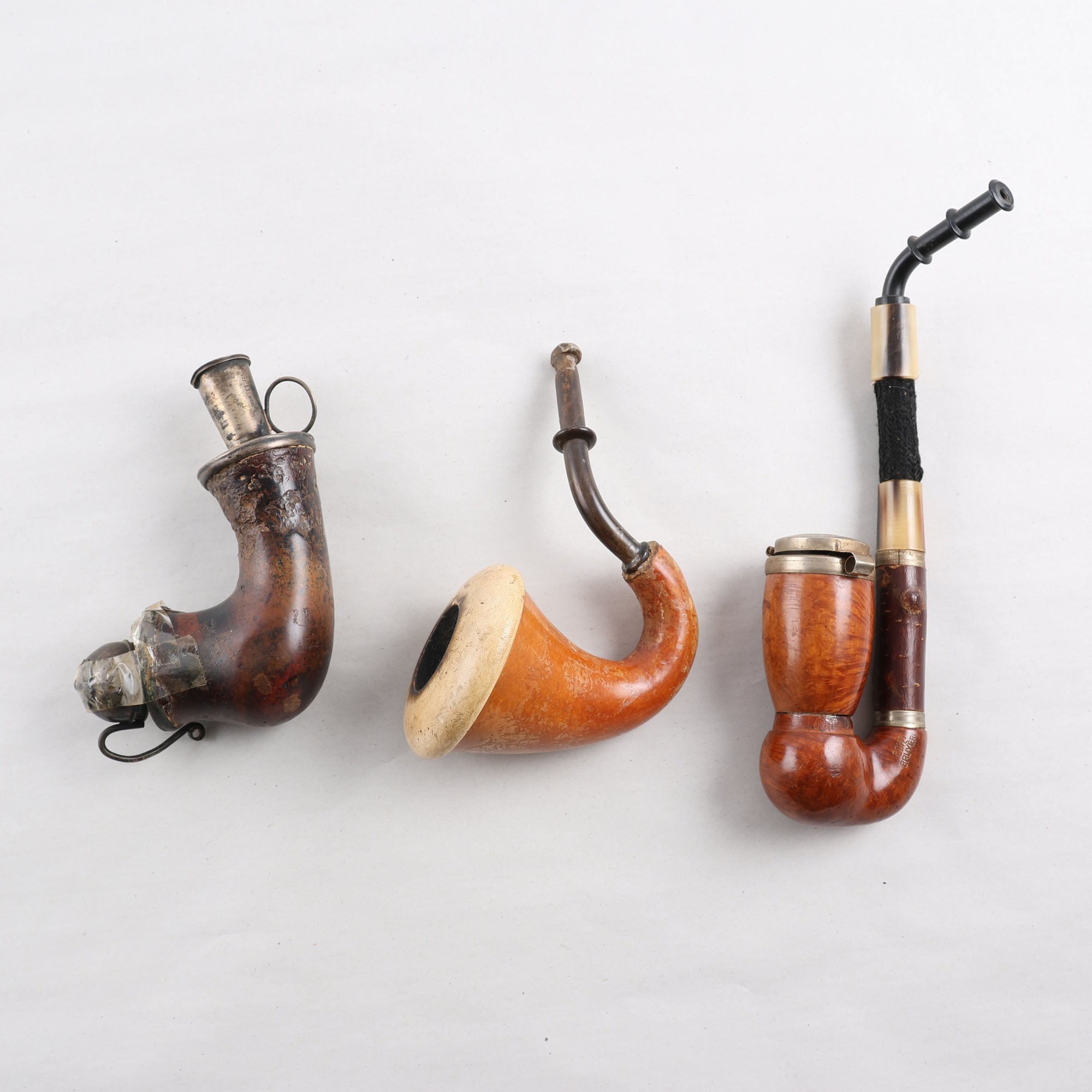Pipor, vintage, 3 st