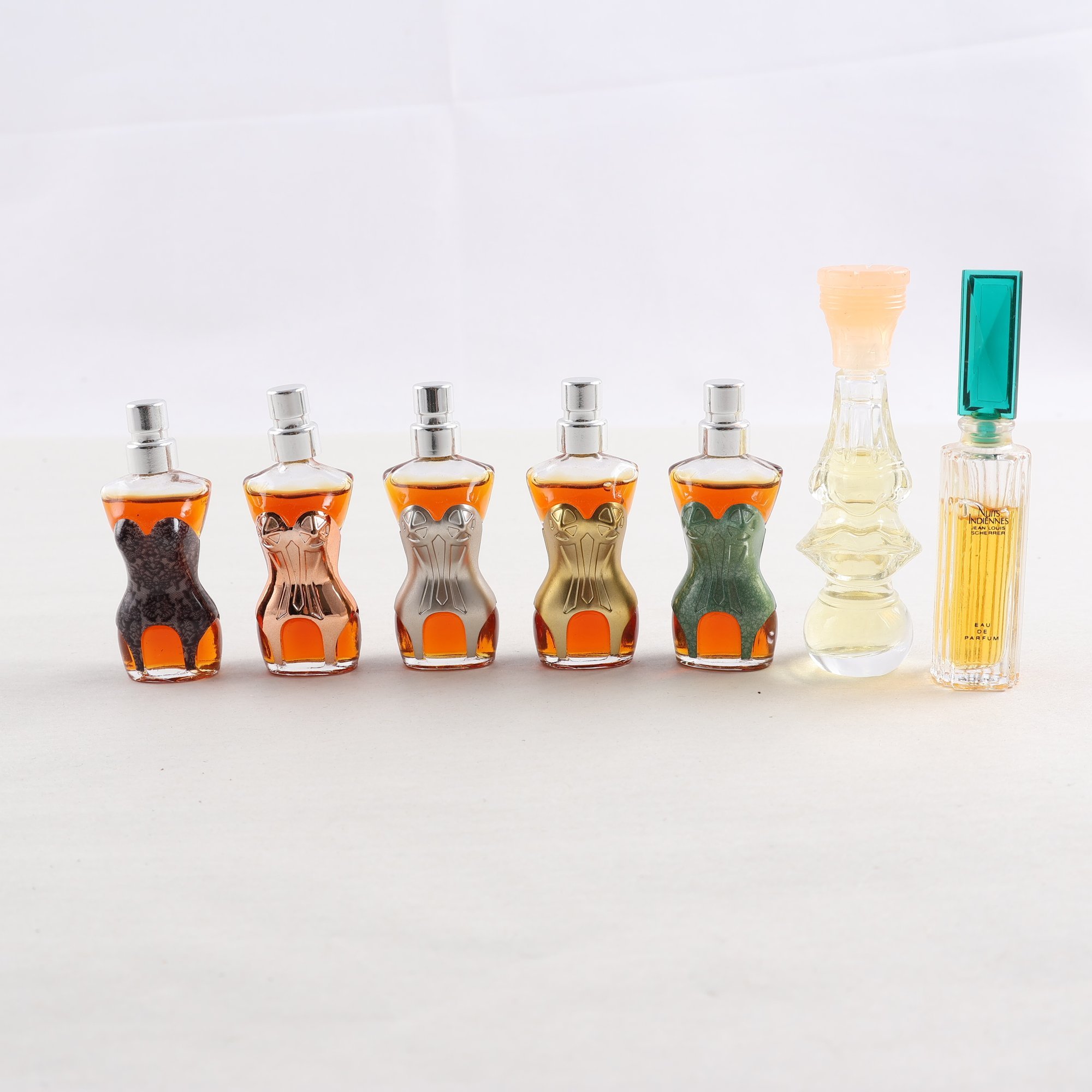 Parfym, Miniatyrflaskor, EDP, bla. Jean paul Gaultier, 7 st
