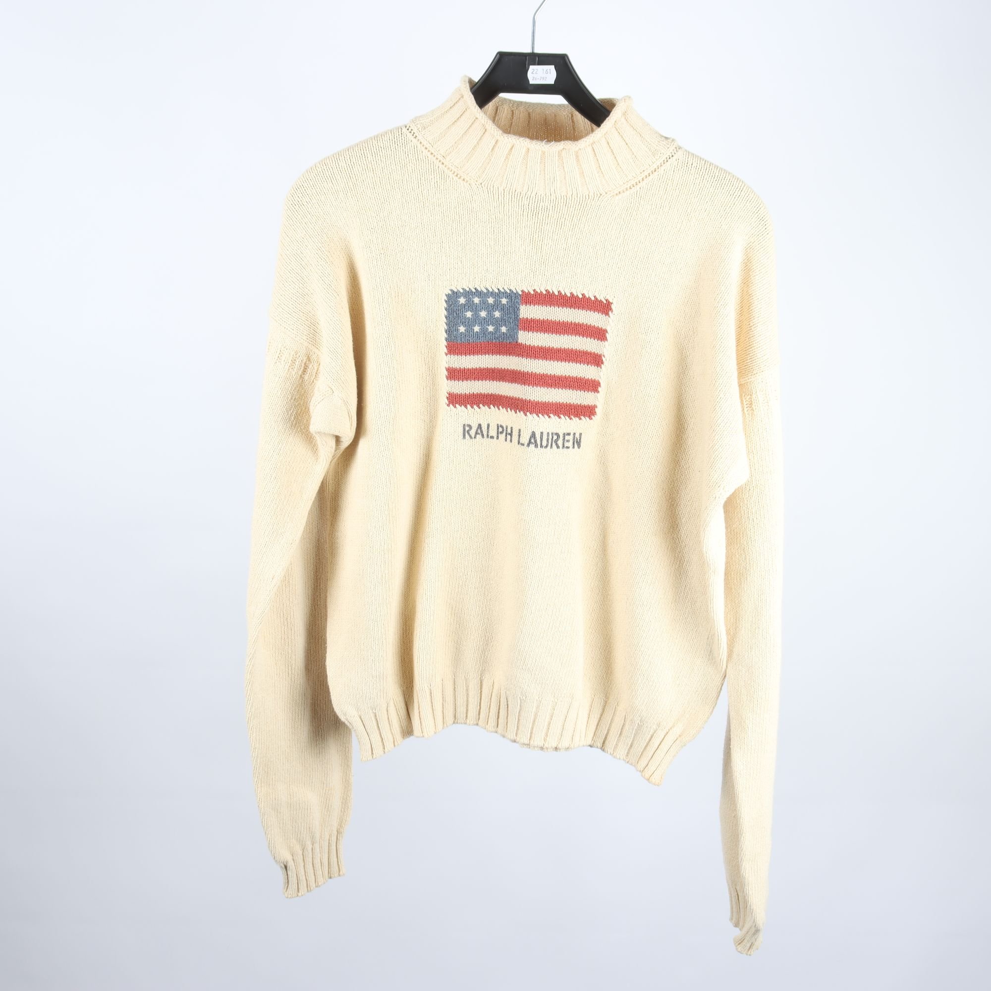 Stickad tröja, Ralph Lauren Polo Sport, vintage, stl. L