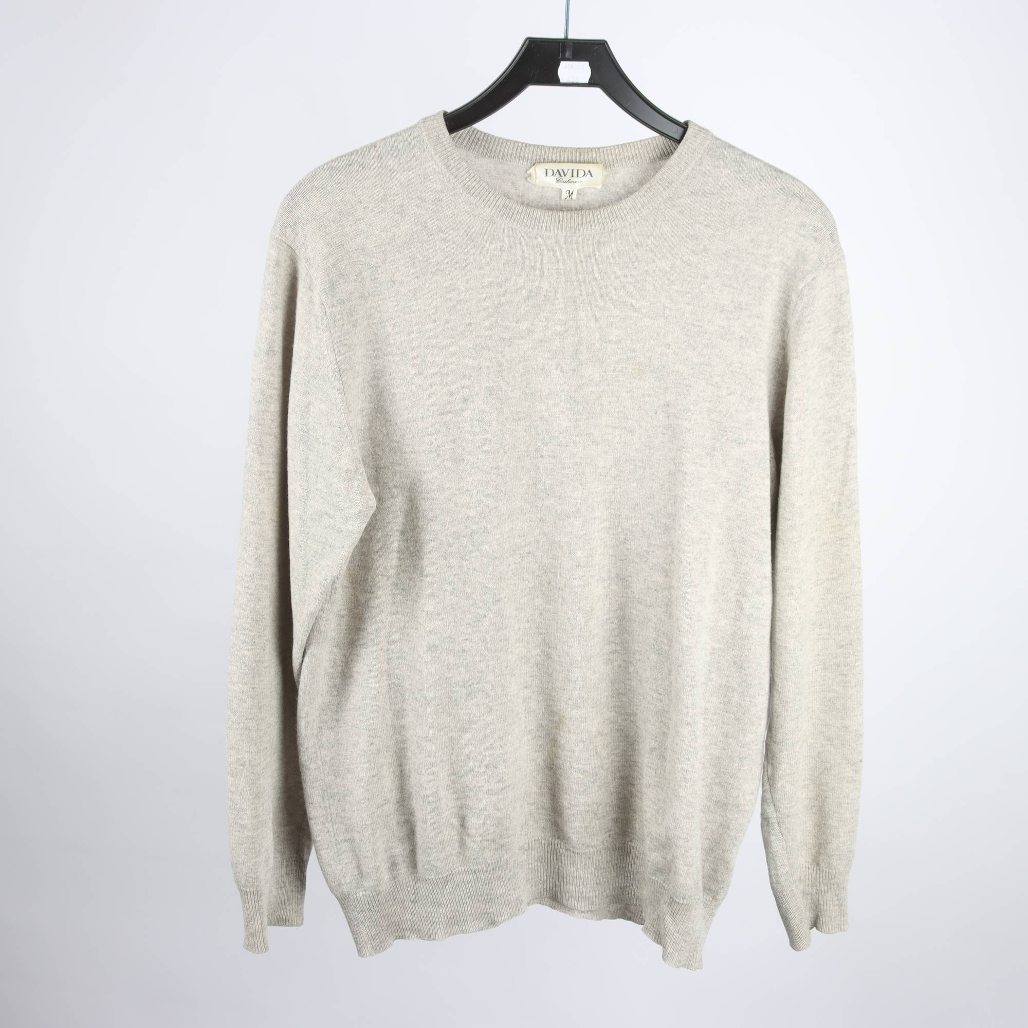 Tröja, Davida, grå, 100% cashmere, stl. M.