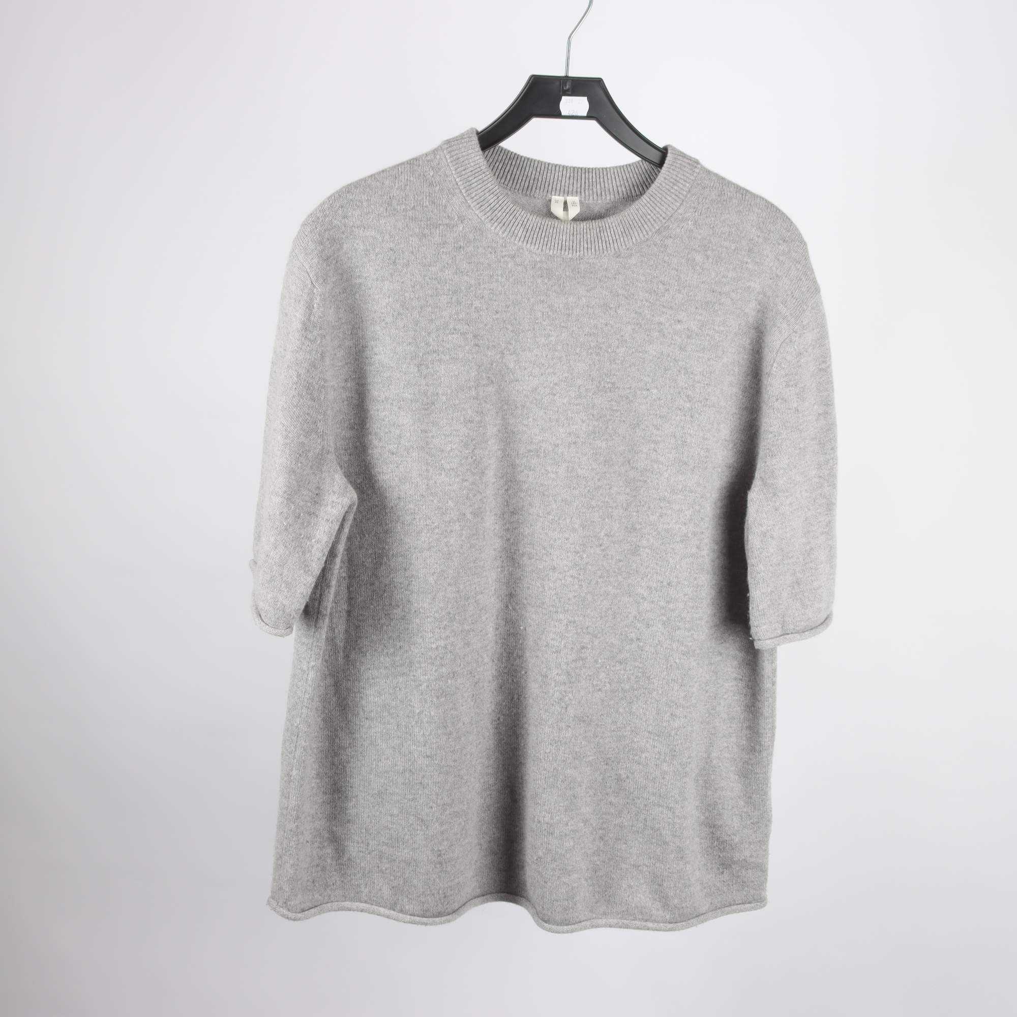 Tröja, Arket, grå,100% cashmere, oversize, stl. XS.