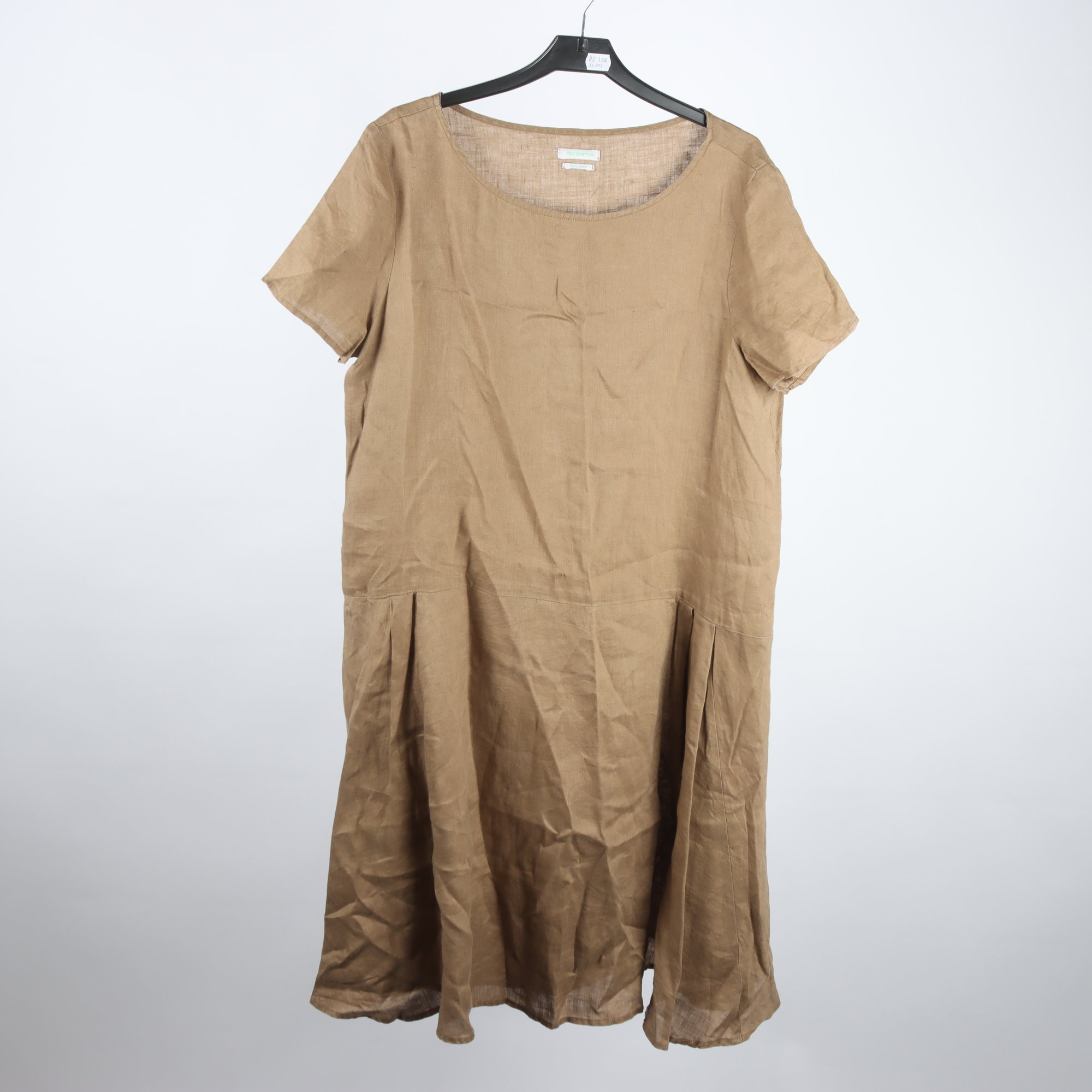 Klänning, Stile Benetton, 100% lin, stl. M-L