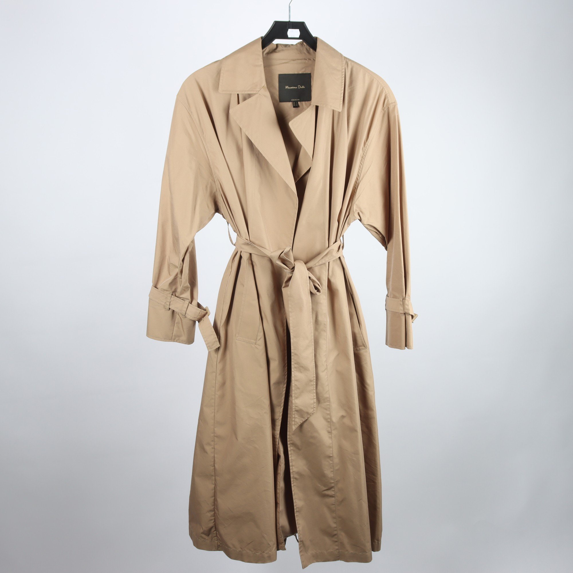 Trenchcoat, Massimo Dutti, brun, stl. S.