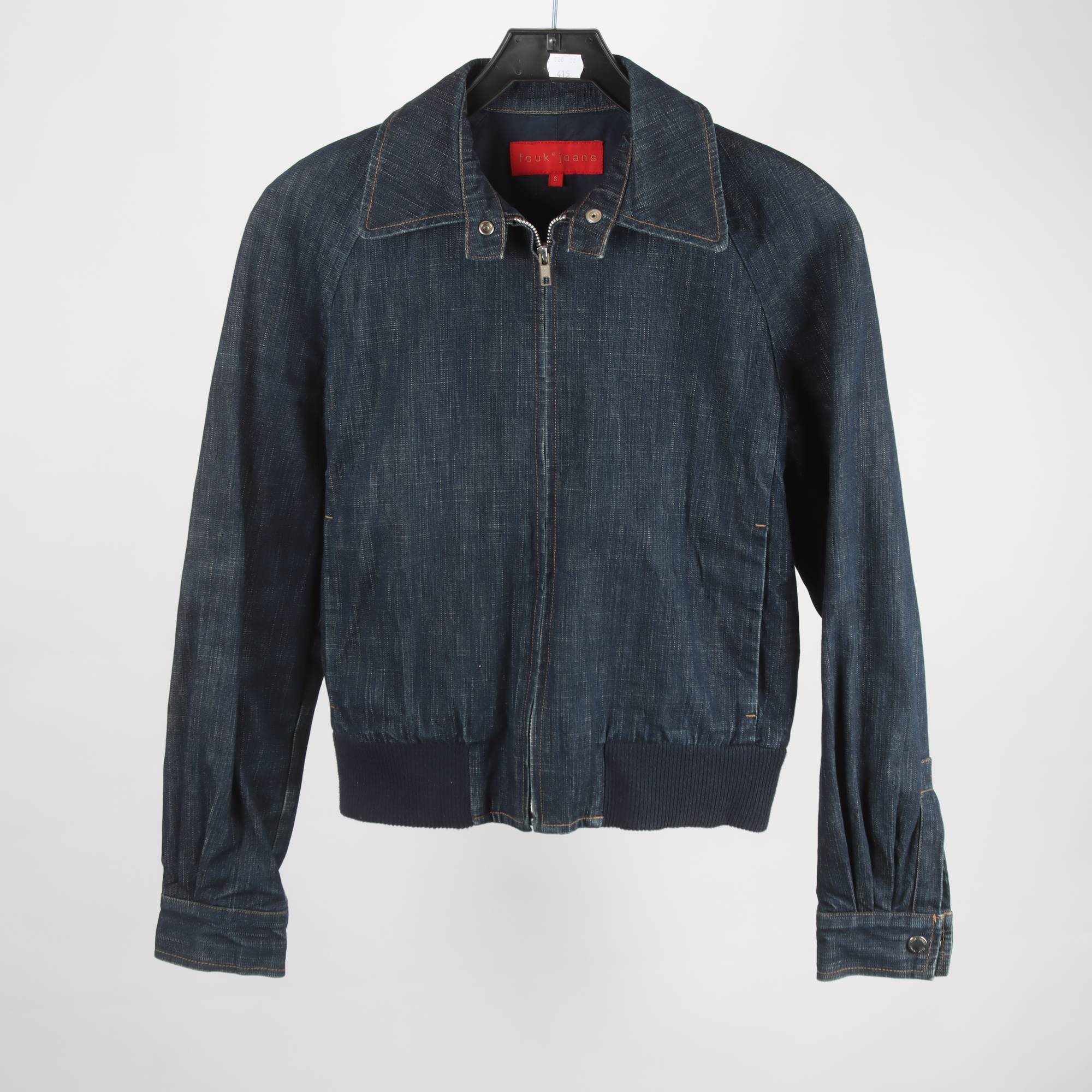 Jeansjacka, Fcuk Jeans, blå, stl. S.