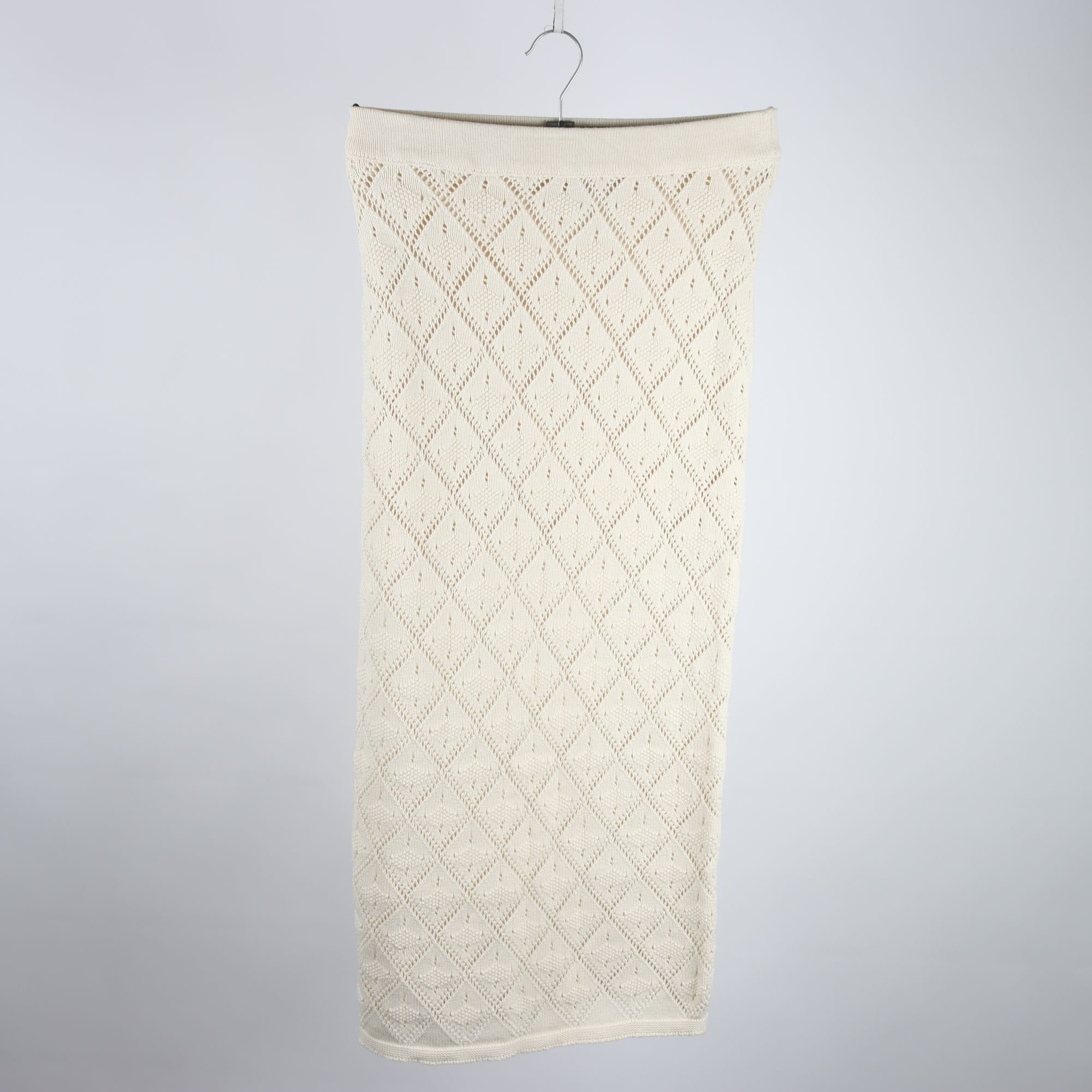 Virkad fodrad kjol, Gina Tricot, stl. M