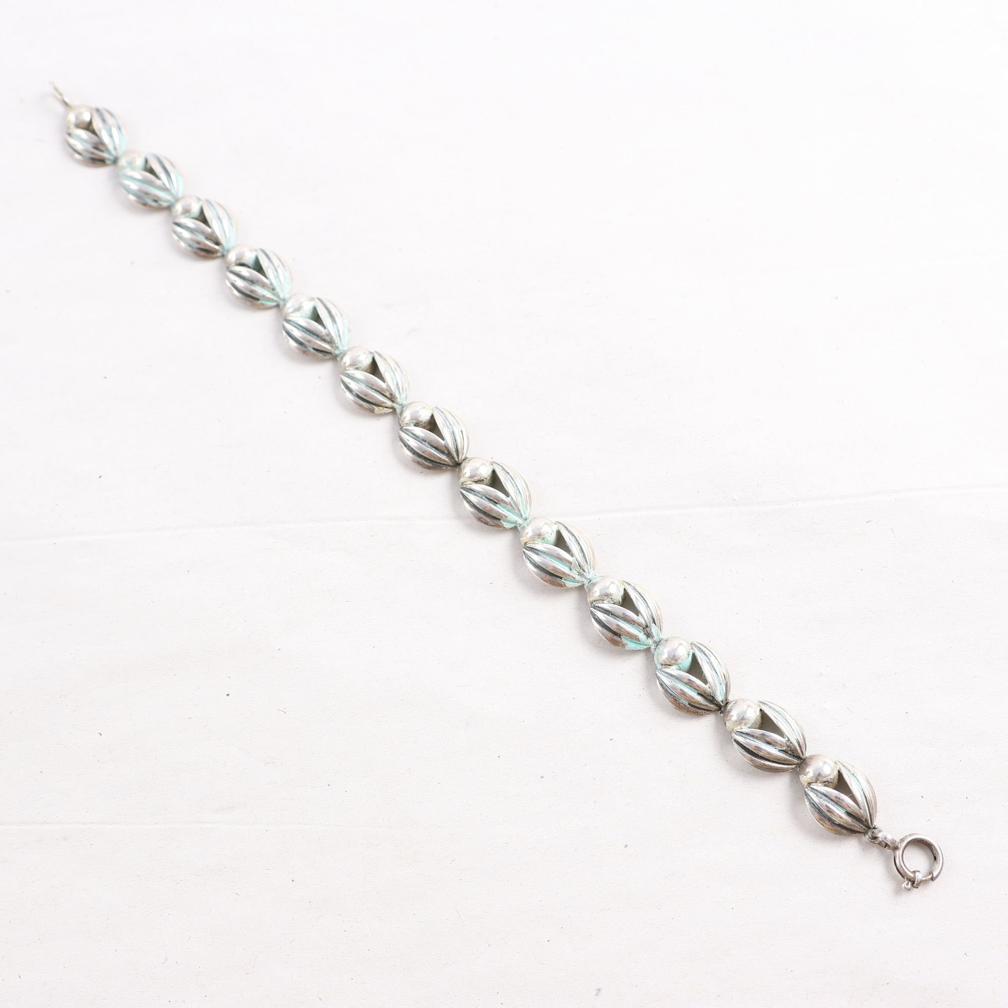 Armband, silver, vintage, vikt: 9.2g