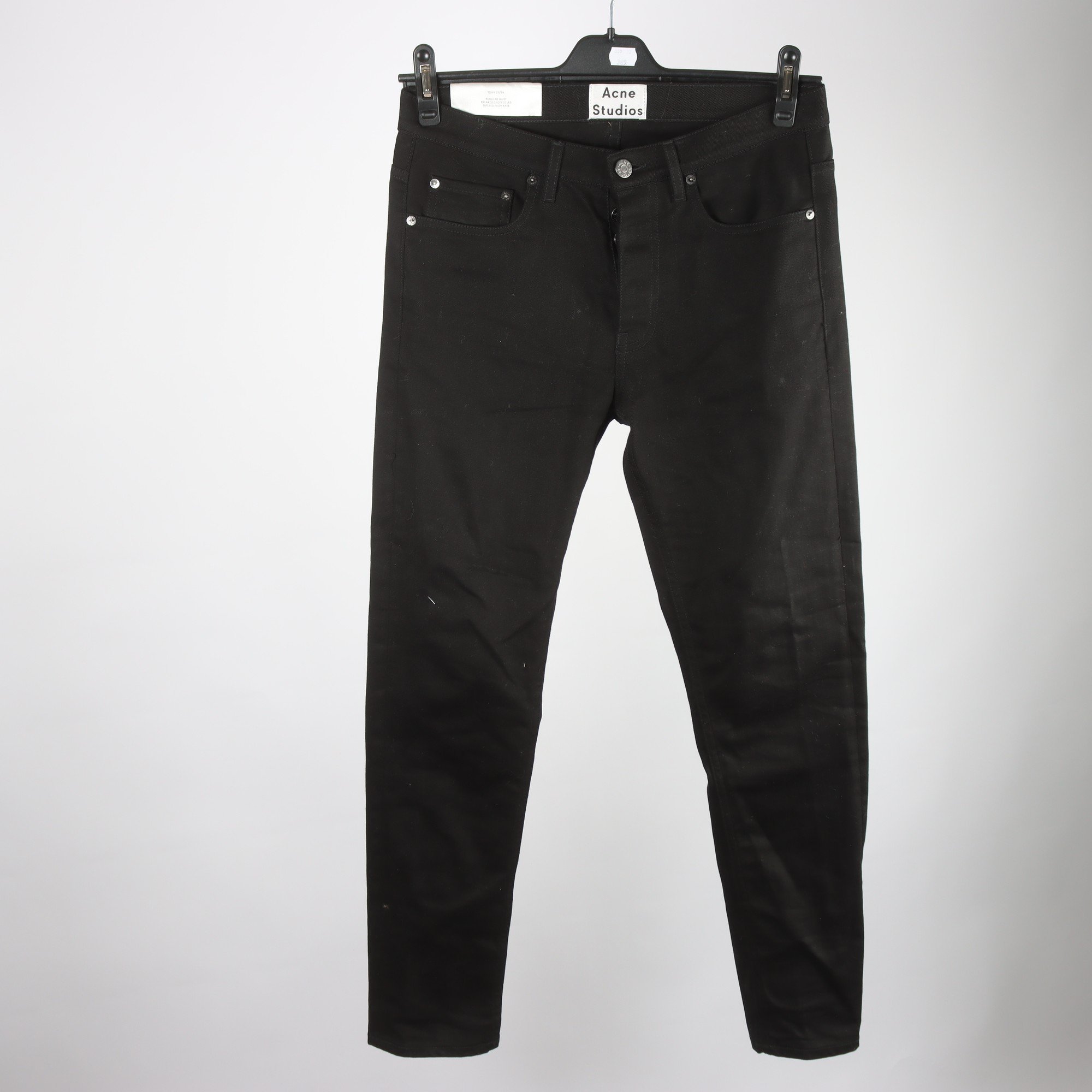 Jeans, Acne Studios, svart, stl. 28/34.
