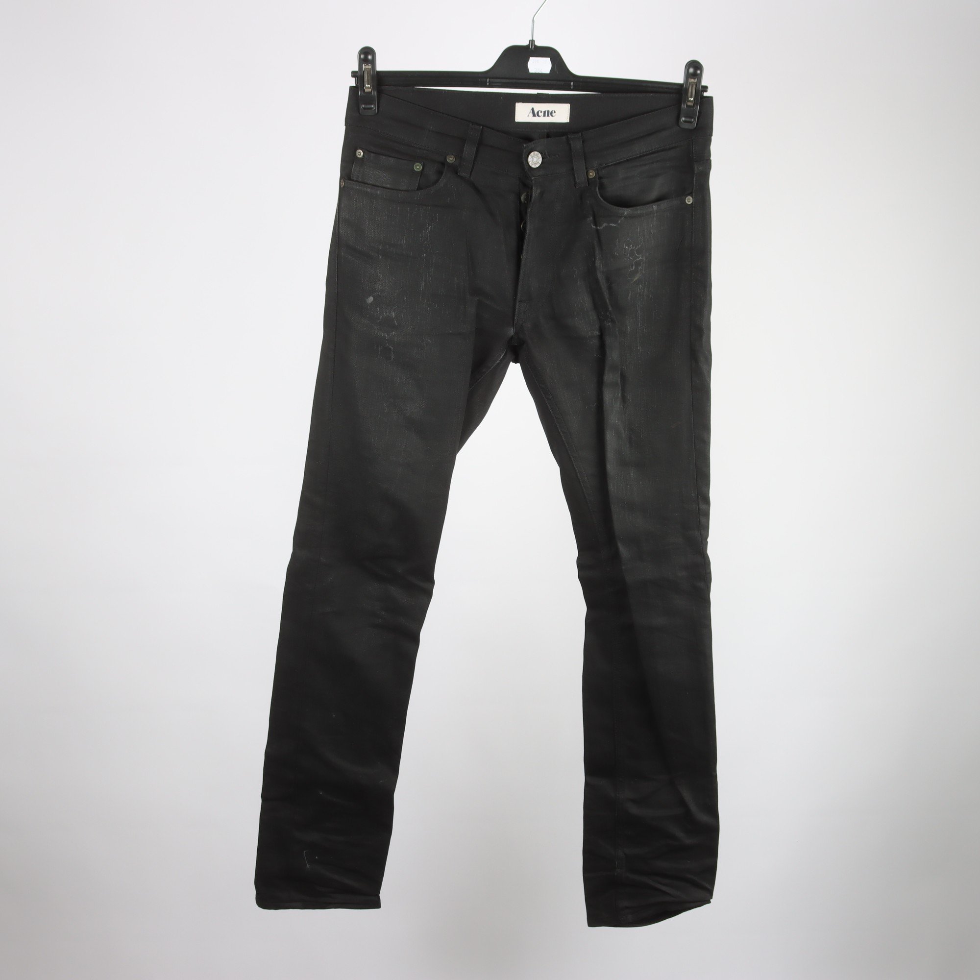 Jeans, Acne, Roc Cash, svart, stl. 29/32.