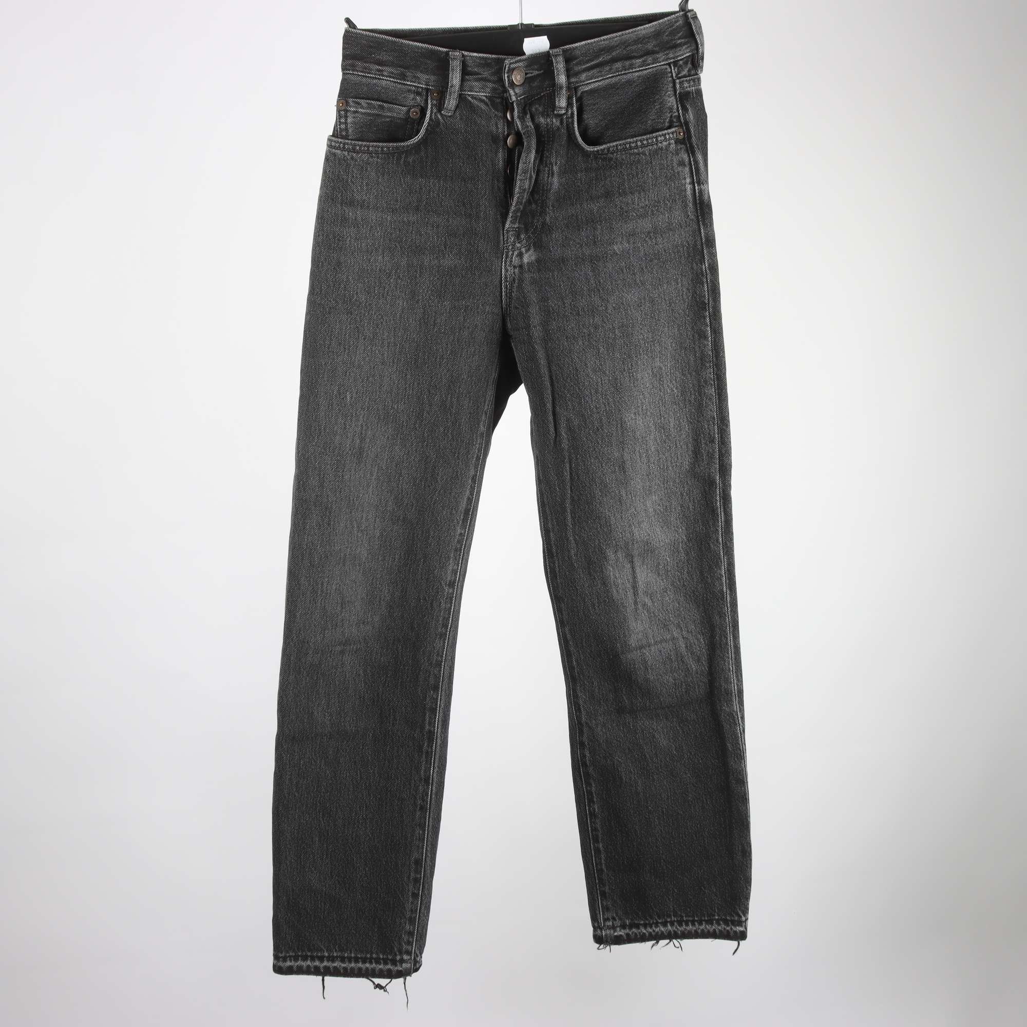 Jeans, Acne Studios, svart, stl. 25/32.
