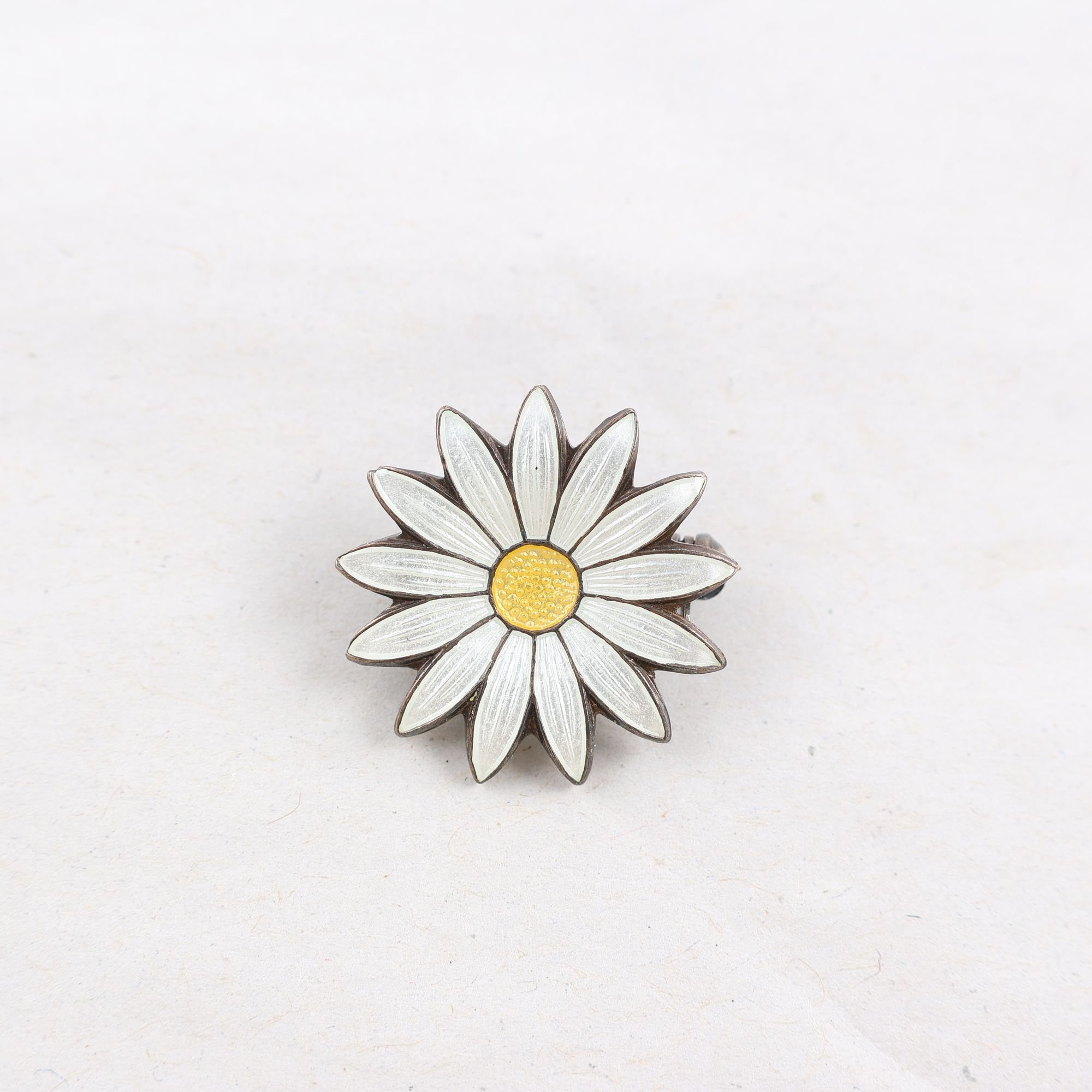 Brosch, Blomma, Silver 925