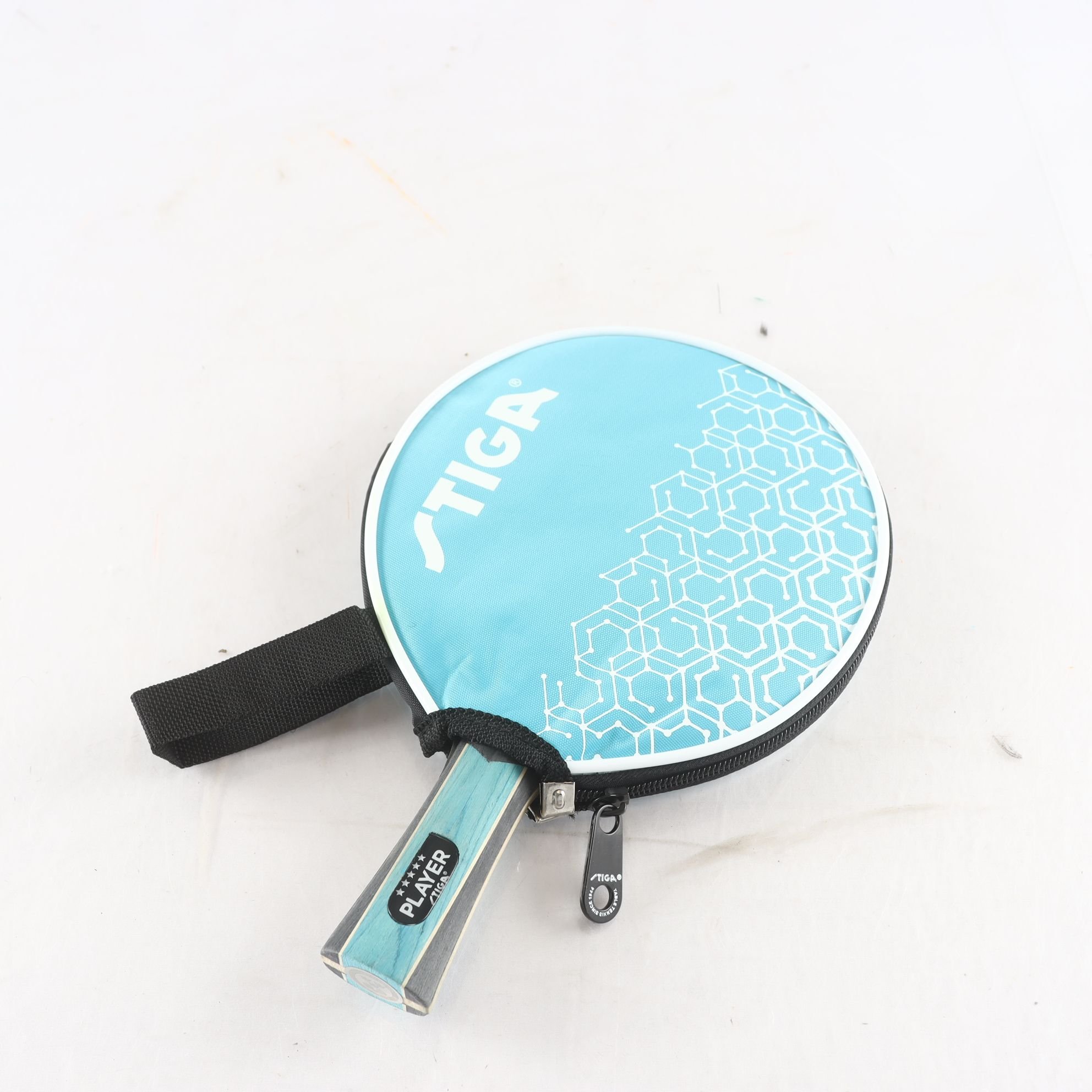Pingisracket, Stiga player, 5 stars, med fodral.