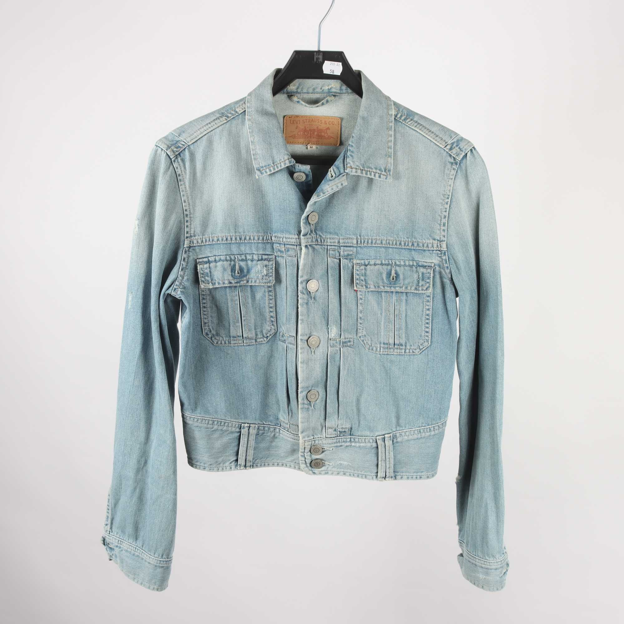 Jeansjacka, Levis Strauss & Co, blå, stl. M