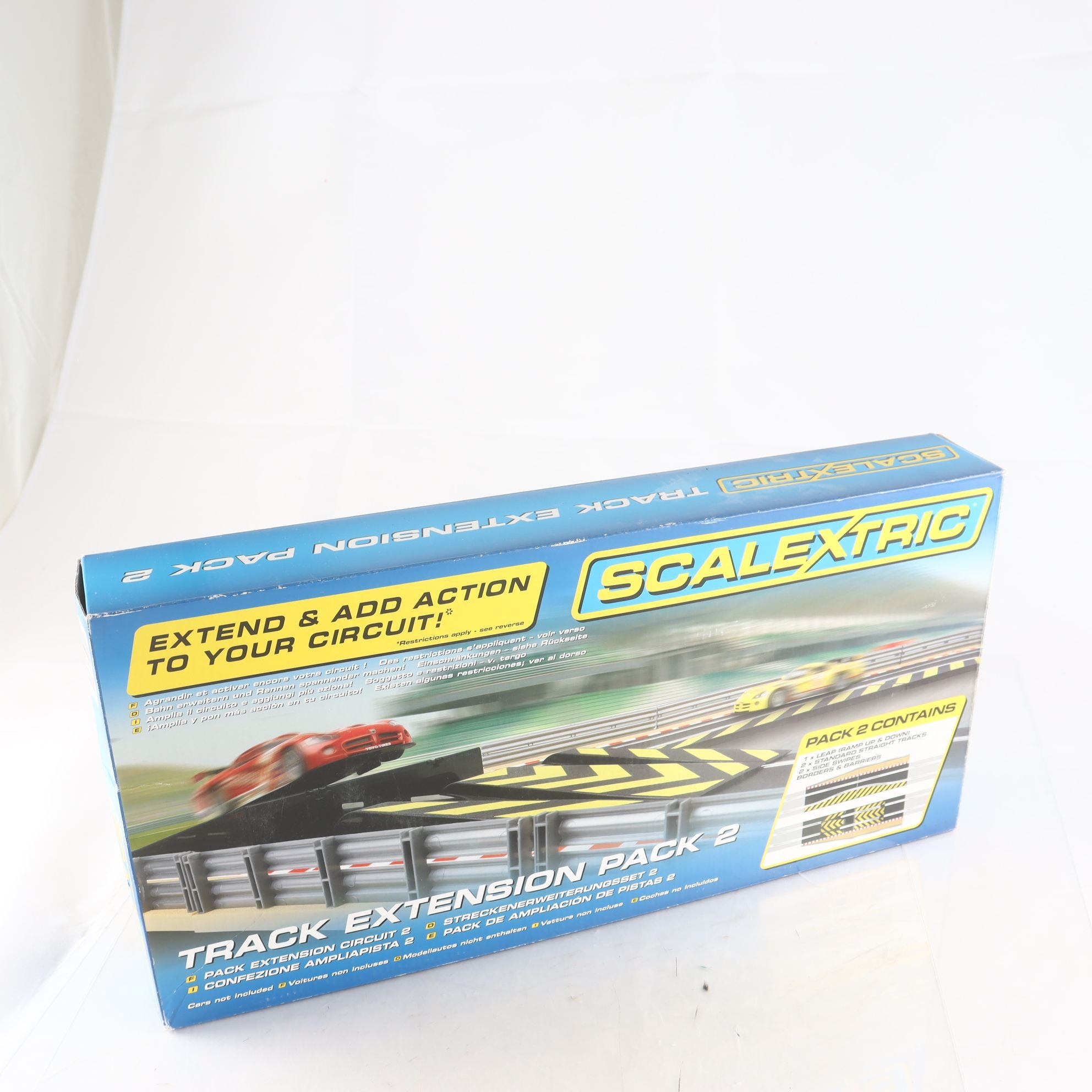 Bilbanedelar, Scalextric, track extension pack 2. Samfraktas ej.