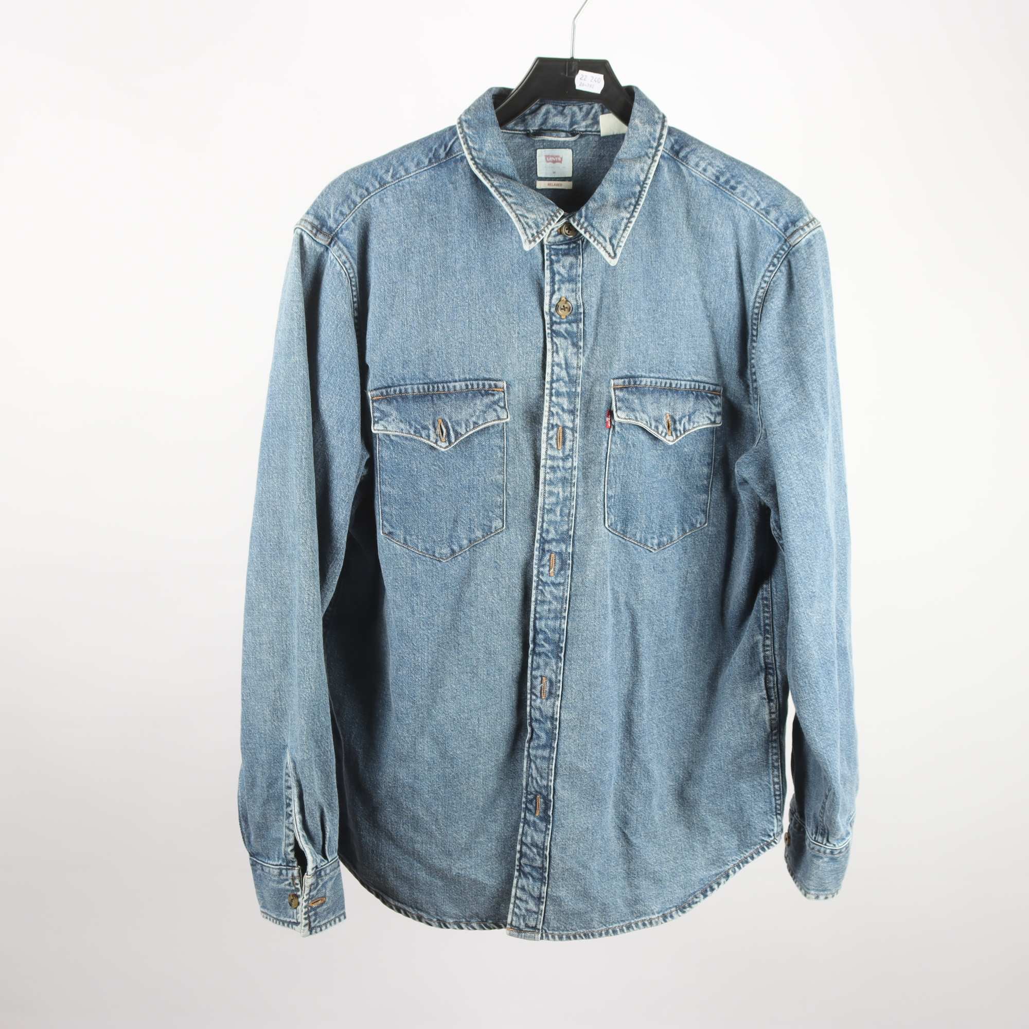 Jeansskjorta, Levi’s Relaxed, stl. M