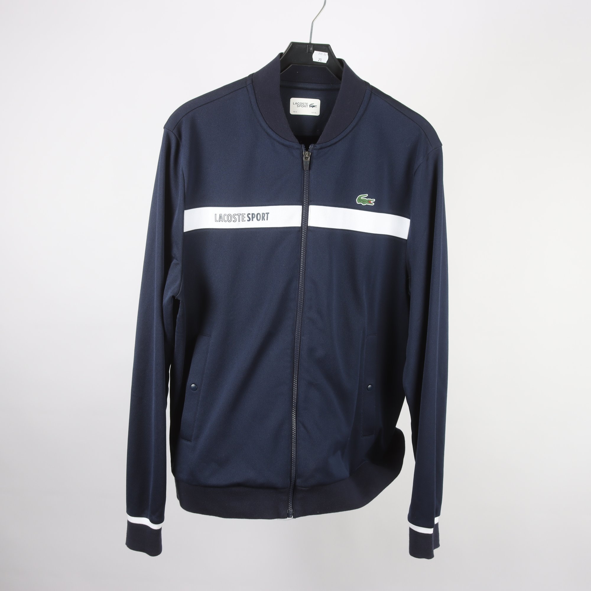 Sportjacka, Lacoste Sport, blå, stl. 6 (XL)