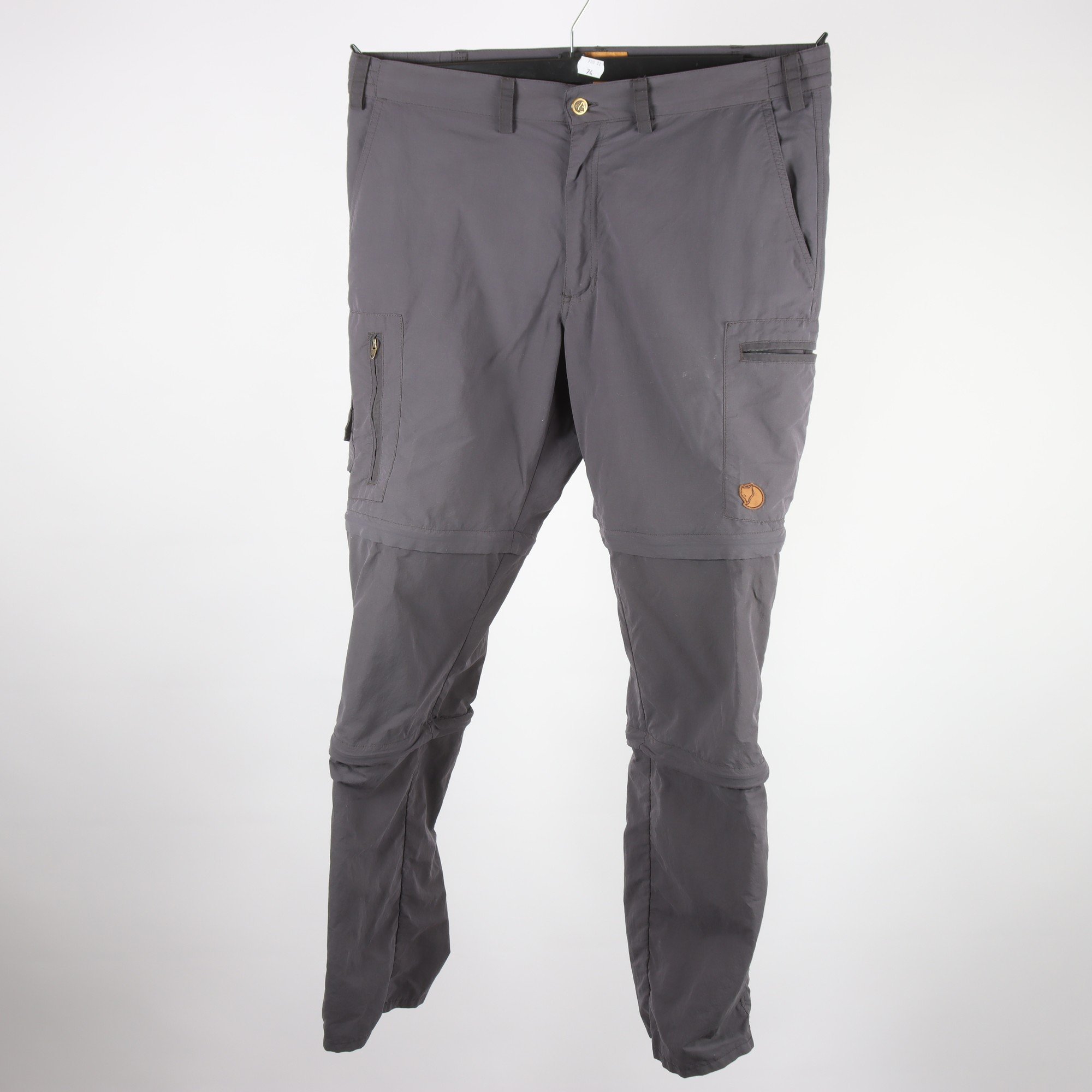 Fritidsbyxor, Fjällräven, grå, stl. 48