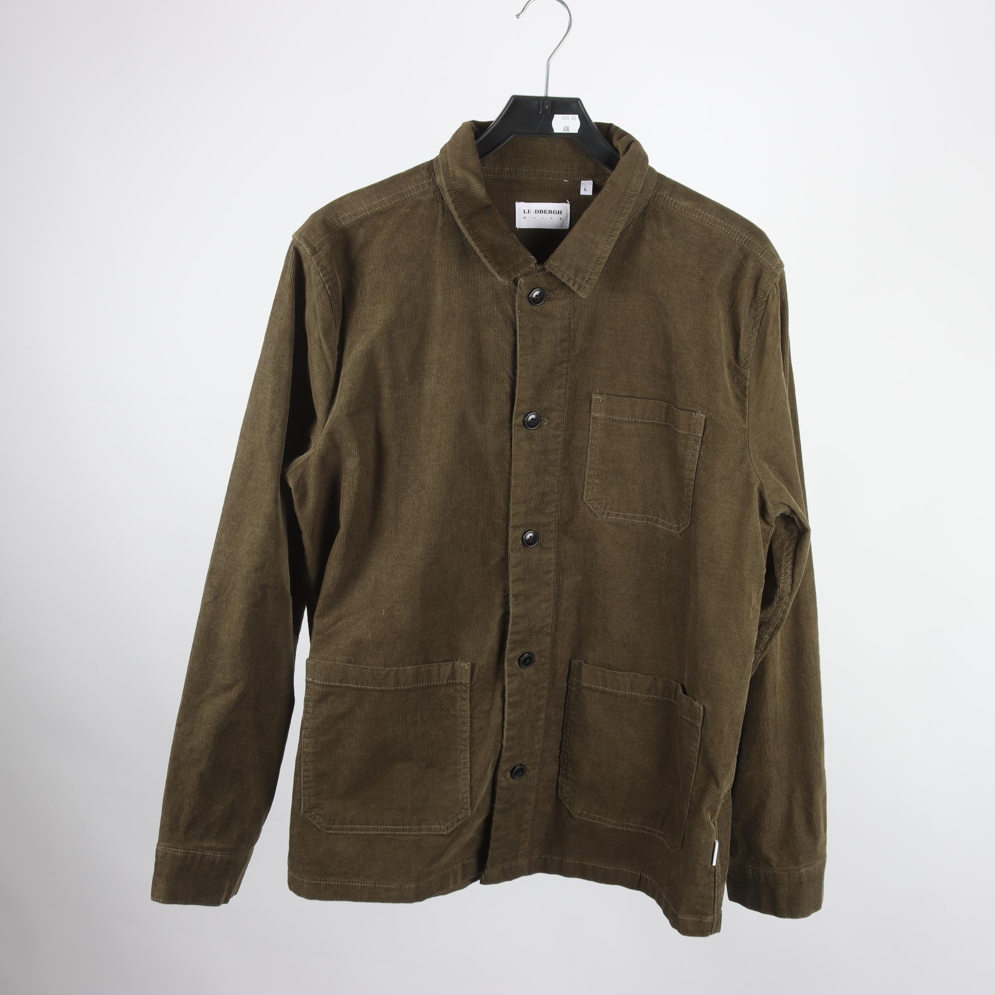 Overshirt, Lindbergh, grön, manchester, stl. L