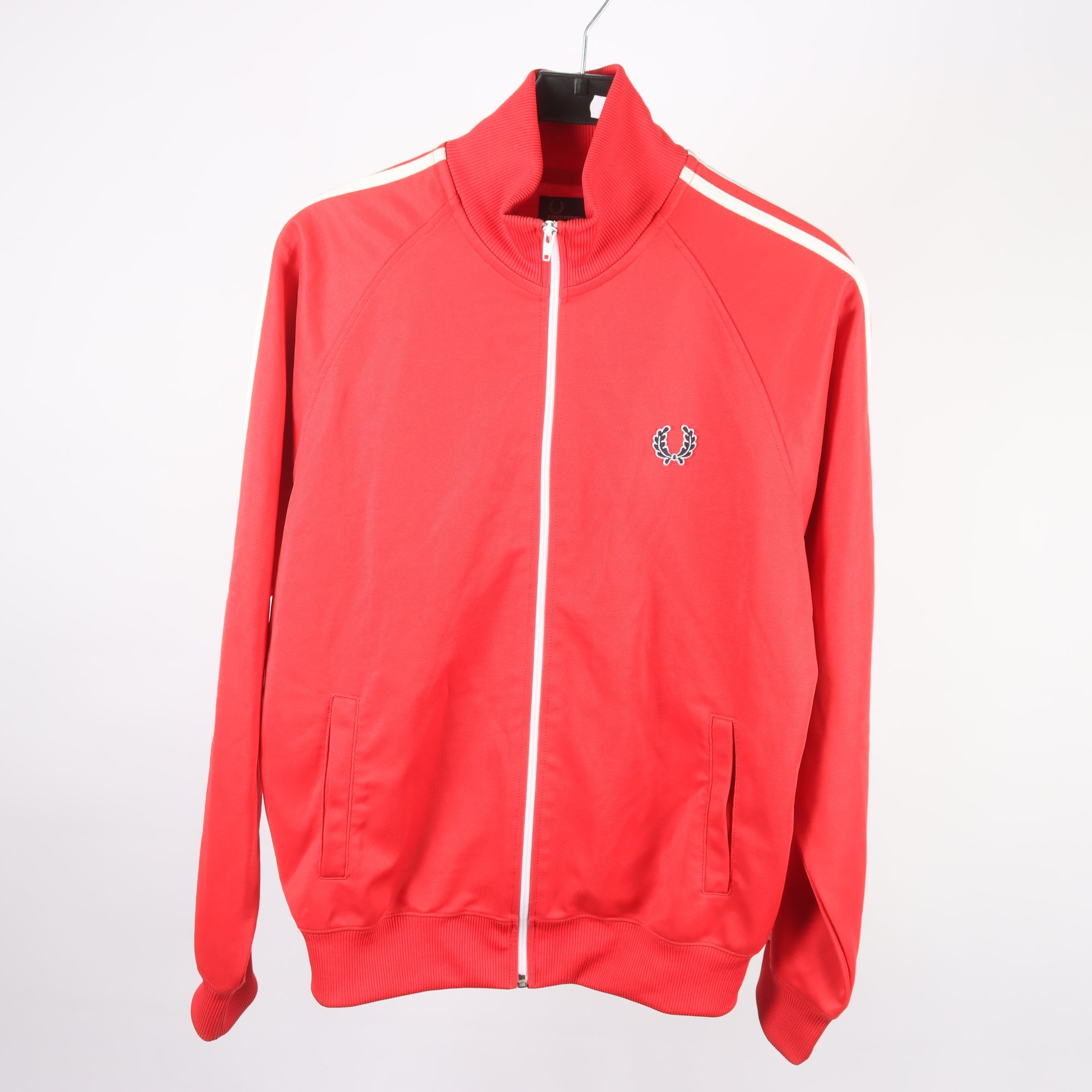 Sportjacka, Fred Perry, röd, stl. M