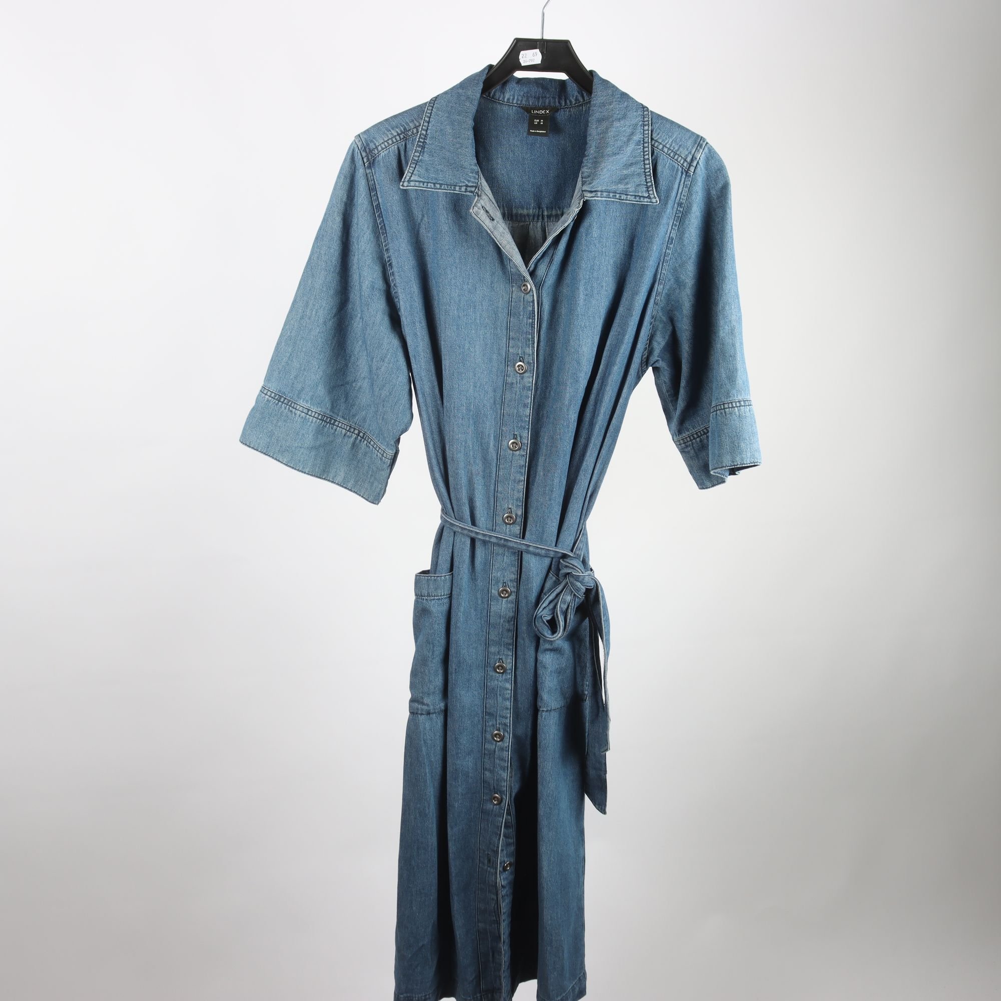 Jeansklänning, Lindex, stl. M
