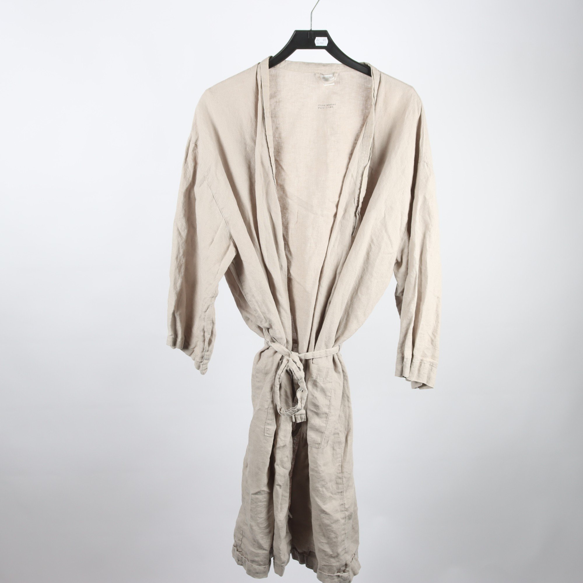 Morgonrock, H&M Home, 100% lin, stl. L/XL