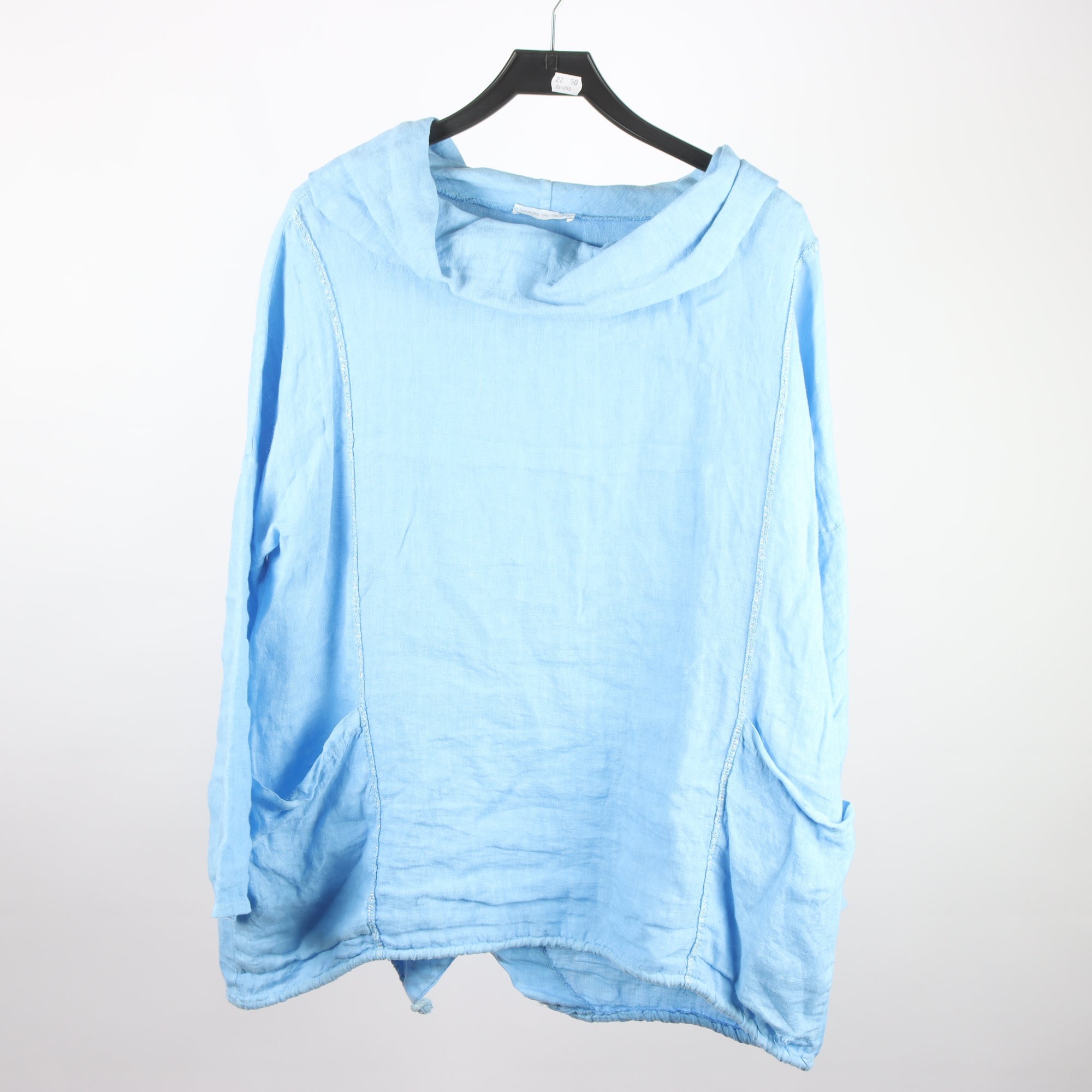 Tunika, Made in Italy, 100% lin, stl. XXL