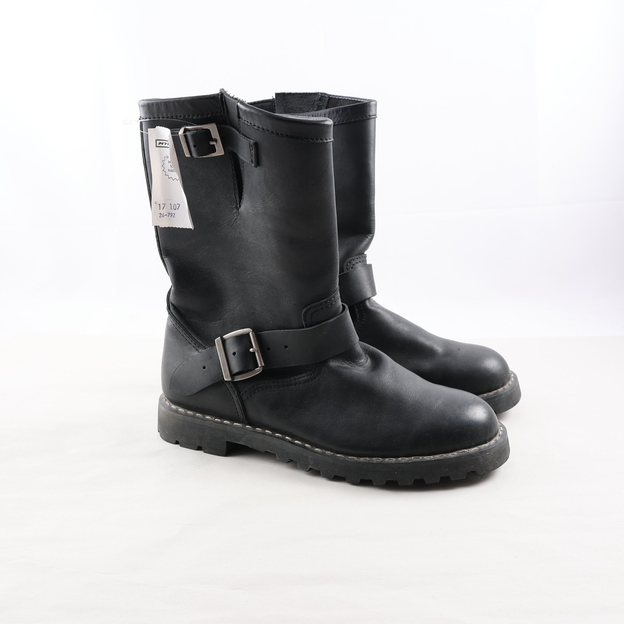 Boots, Demonia, läder, stl. 43