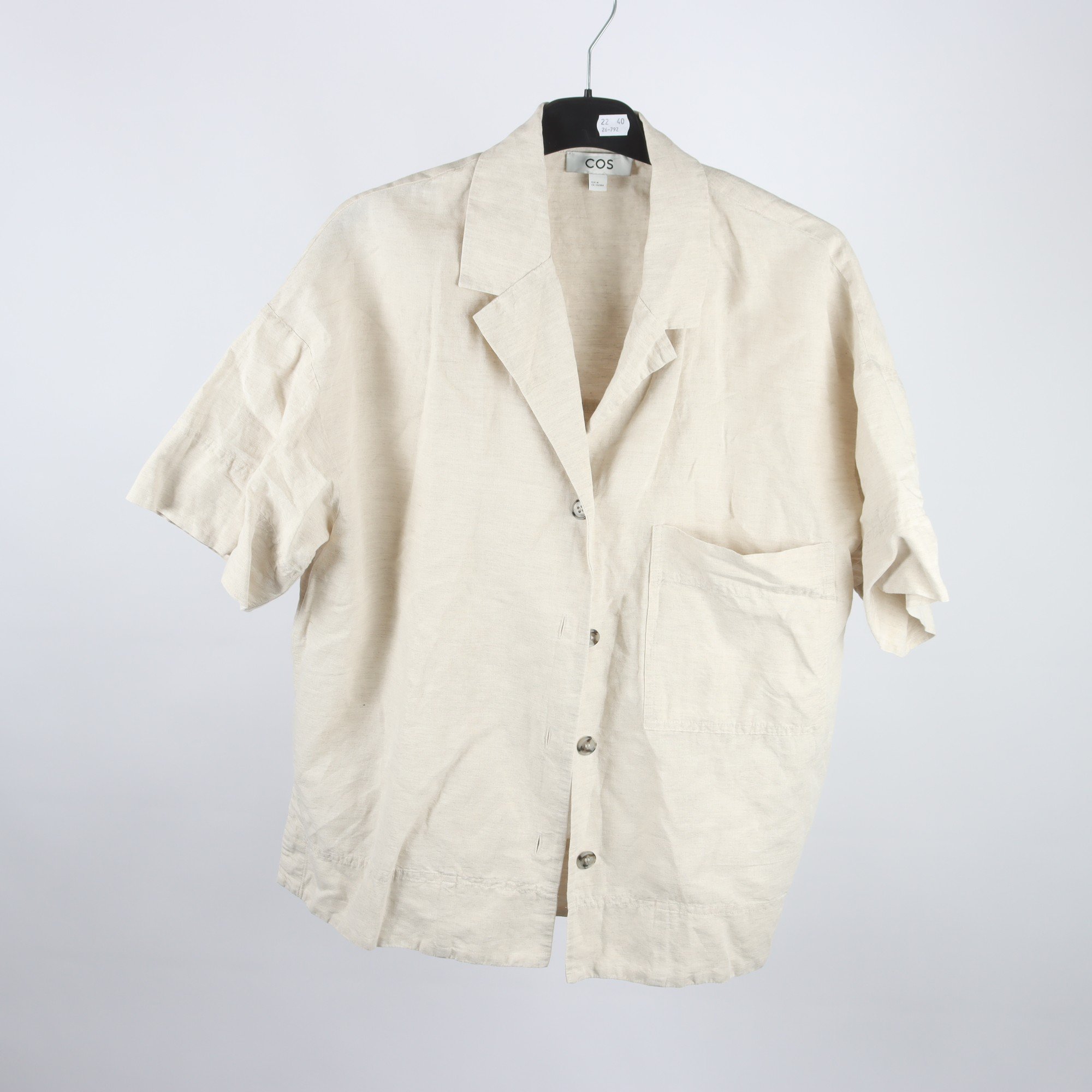 Blus, Cos, linblandning, stl. M