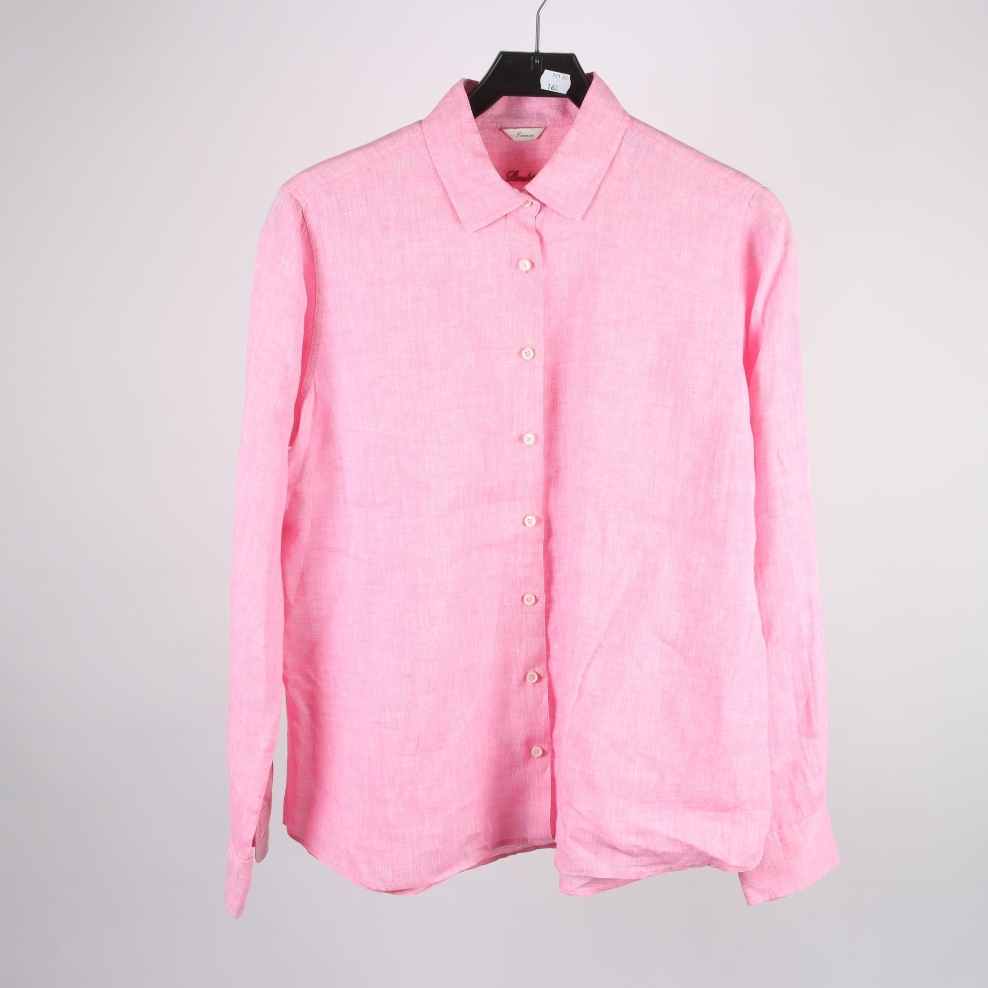 Blus/skjorta, Stenströms, rosa, 100% linne, stl. 42