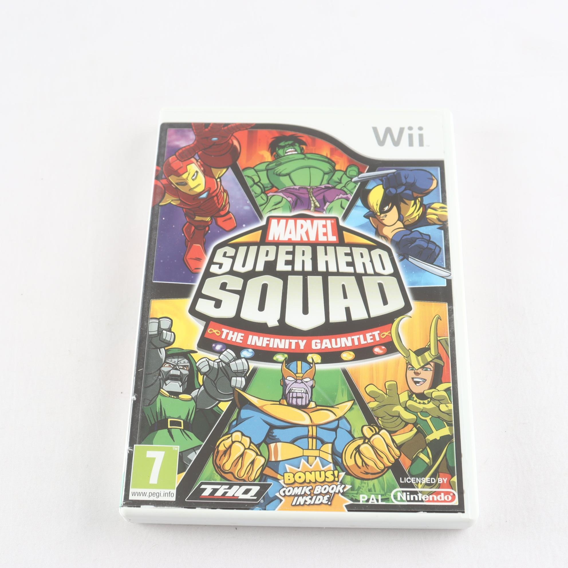 Spel Marvel Super Hero Squad, The Infinity Gauntlet, Nintendo Wii