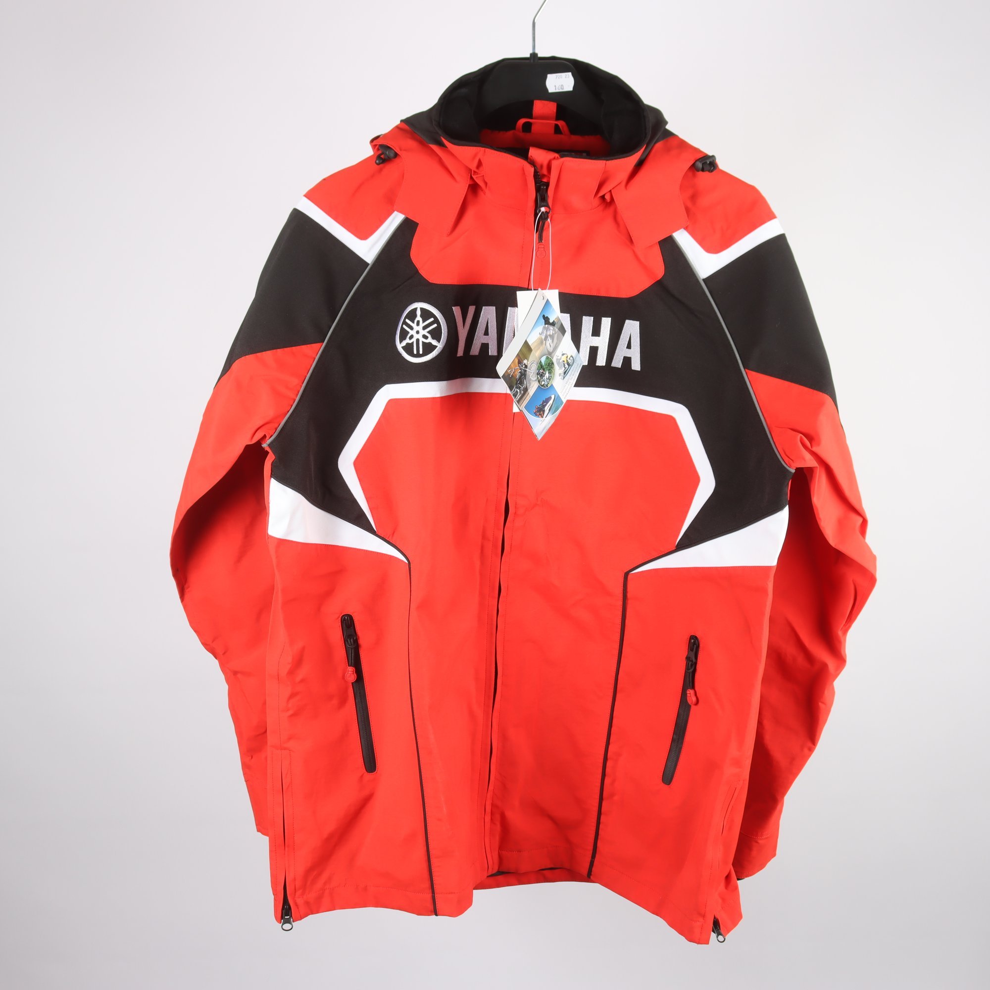 Jacka, Yamaha, röd, svart, vit, stl. M
