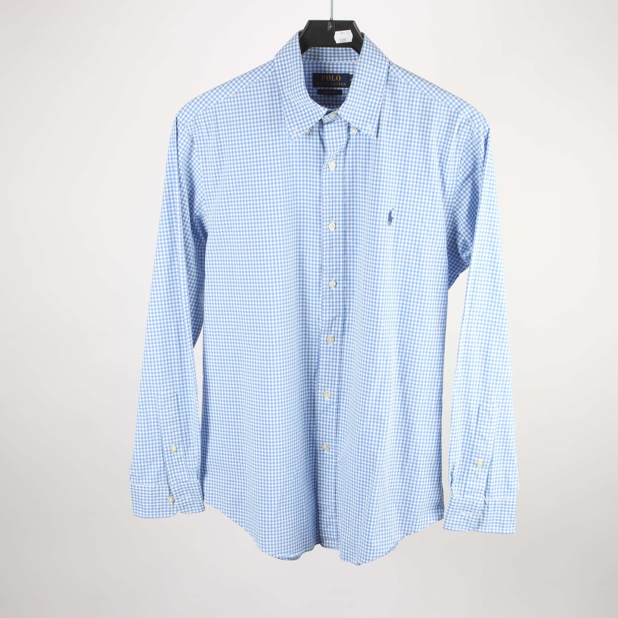 Skjorta, Polo Ralph Lauren, blå, vit, rutig, stl. M