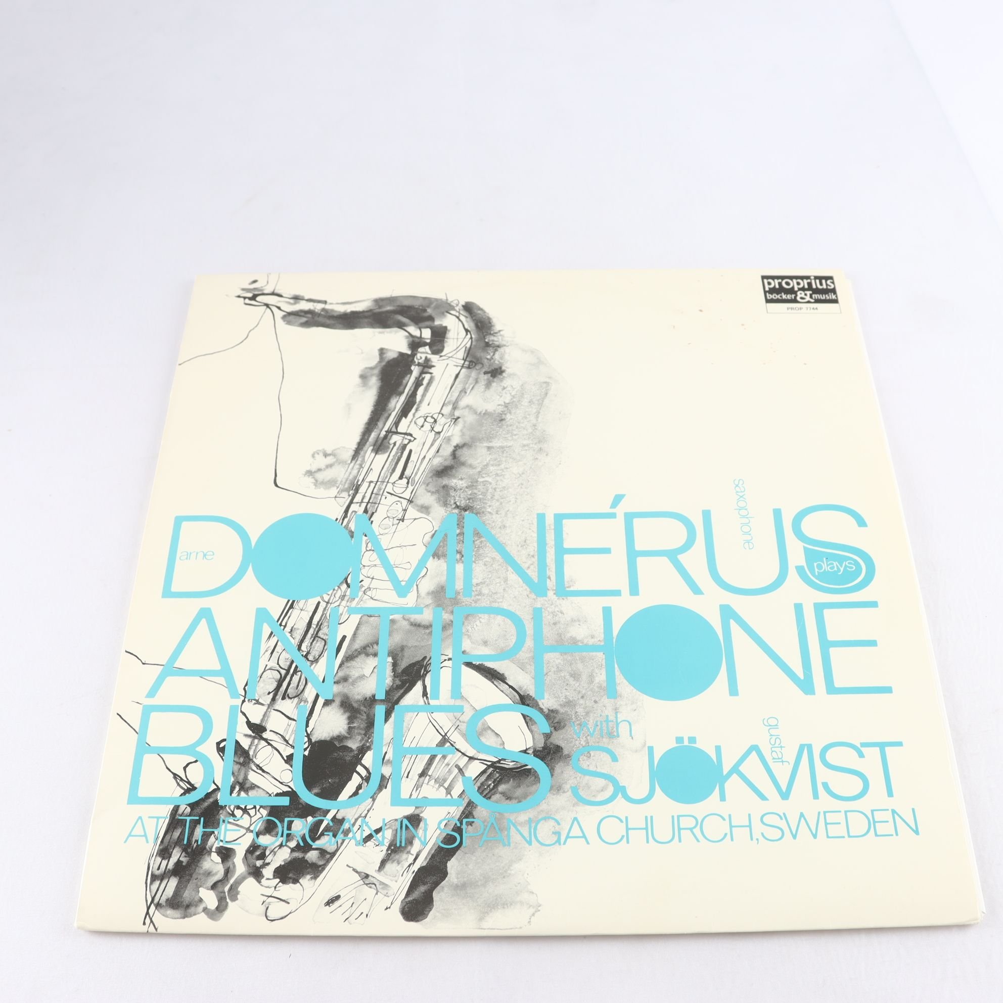 LP Arne Domnérus With Gustaf Sjökvist, Antiphone Blues