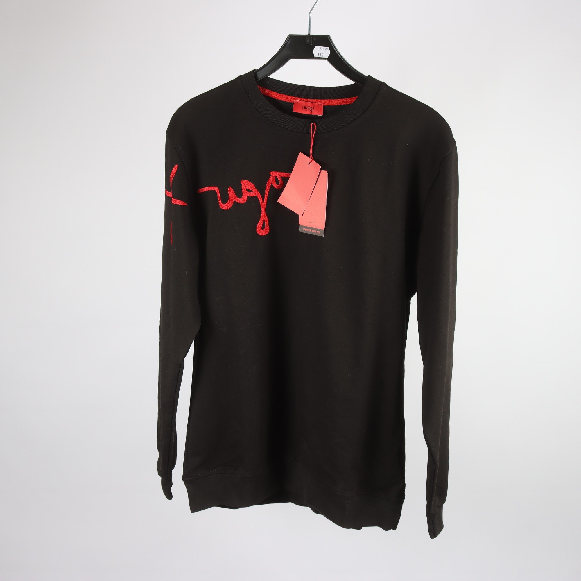 Sweatshirt, Hugo Boss, svart, stl. L