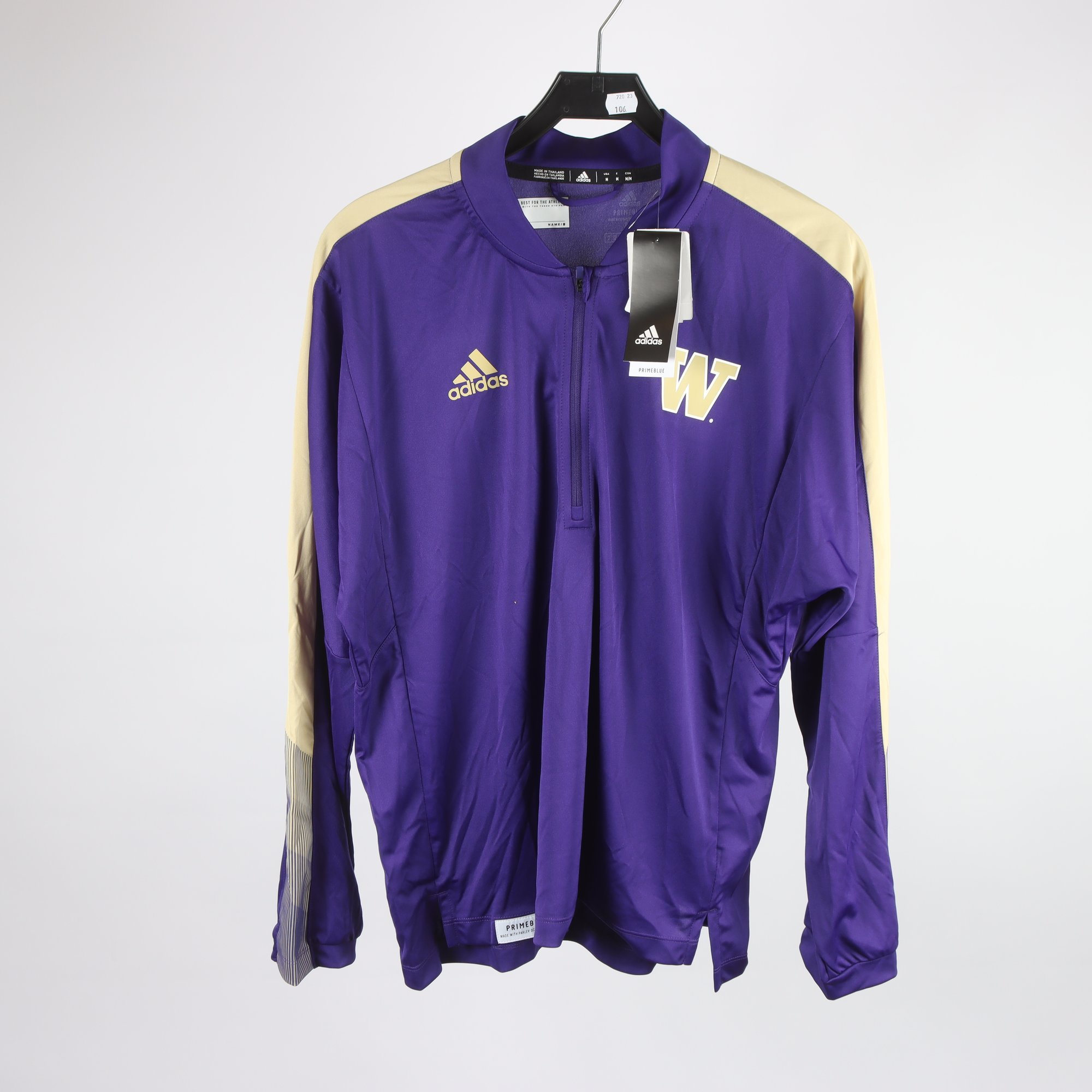 Sporttröja, Adidas, lila, beige, stl. M