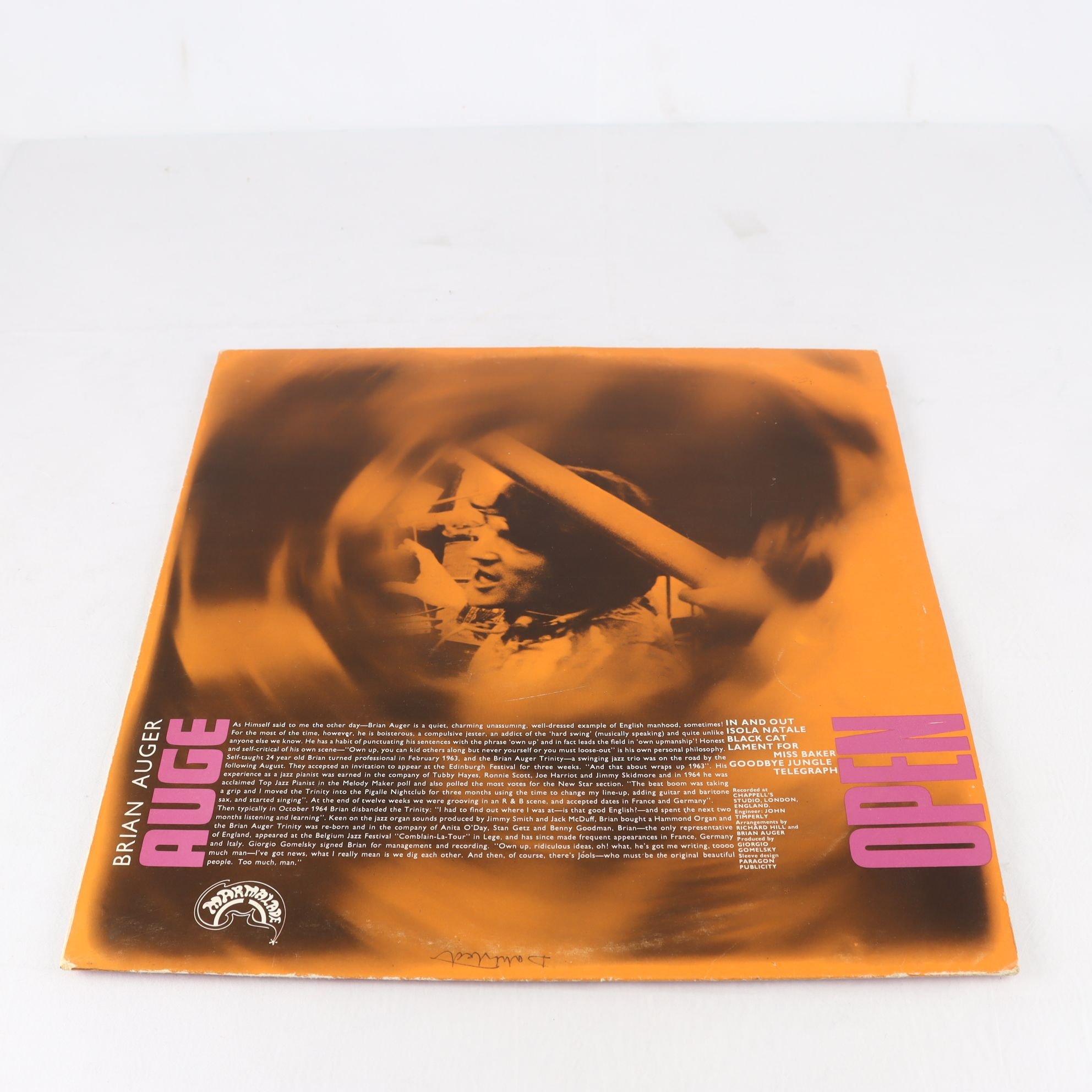 LP Brian Auger, Julie Driscoll And The Trinity, Open