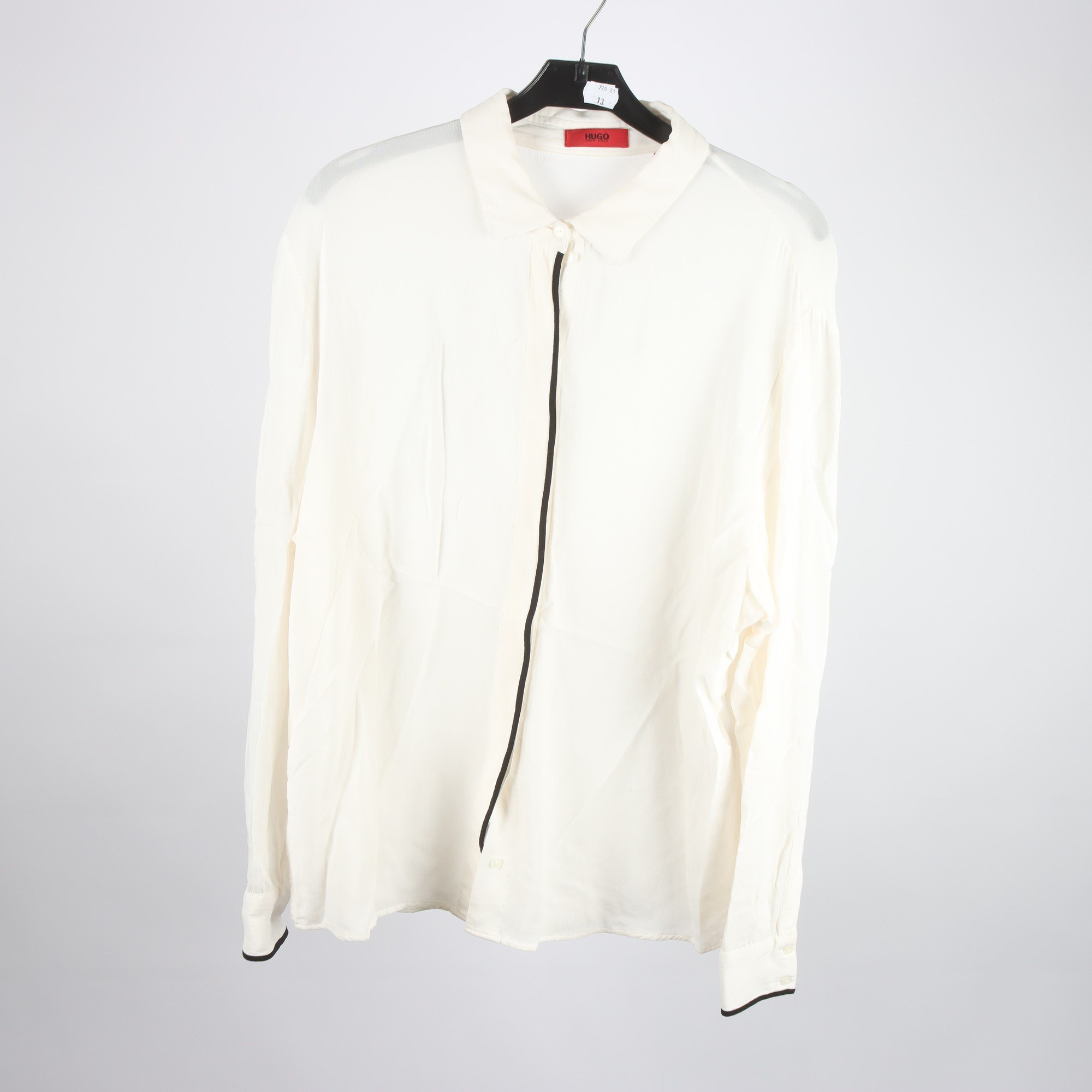 Blus, Hugo Boss, vit, stl. 42