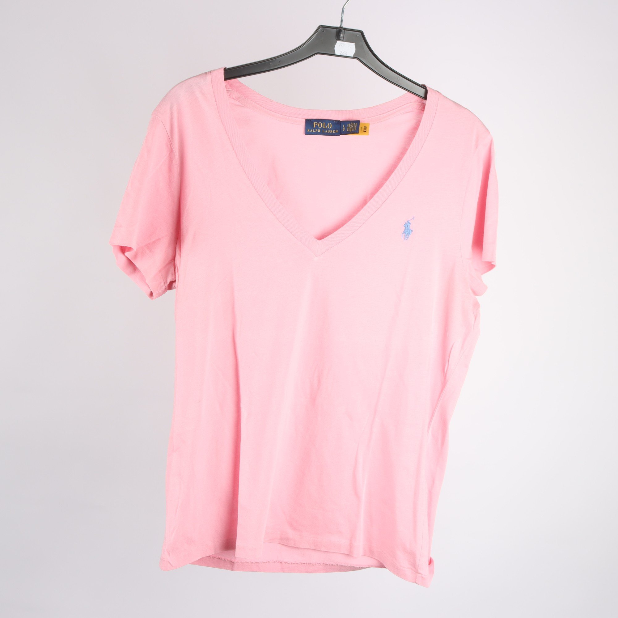 T-shirt, 3-pack, Polo Ralph Lauren, rosa, vit, svart, stl. L.