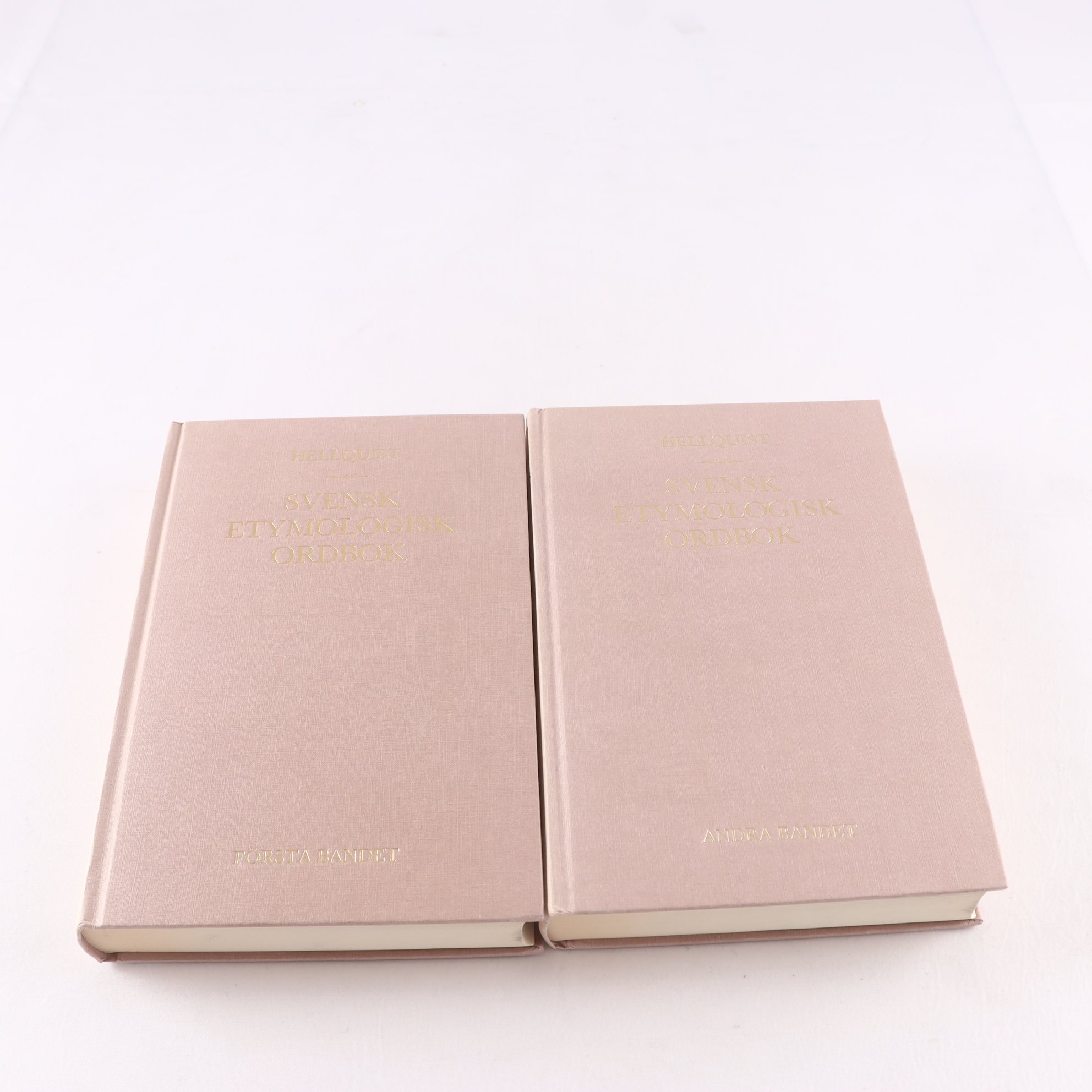 Elof Hellquist, Svensk etymologisk ordbok, Vol. 1-2