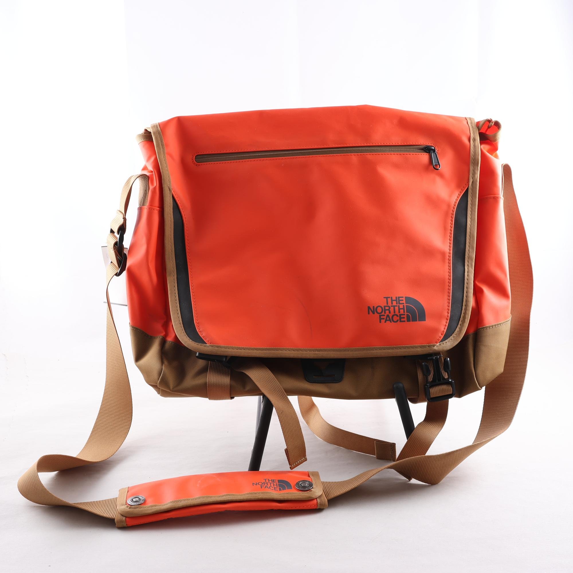 Axelremsväska, The North Face, orange, brun
