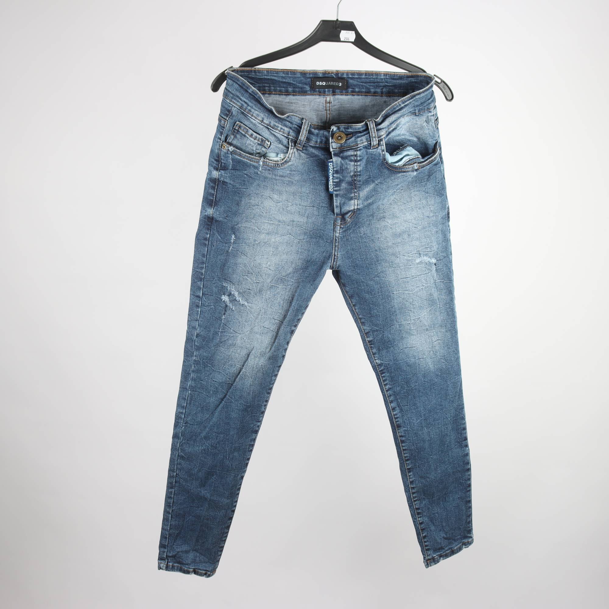 Jeans, Dsquared2, blå, stl. 32