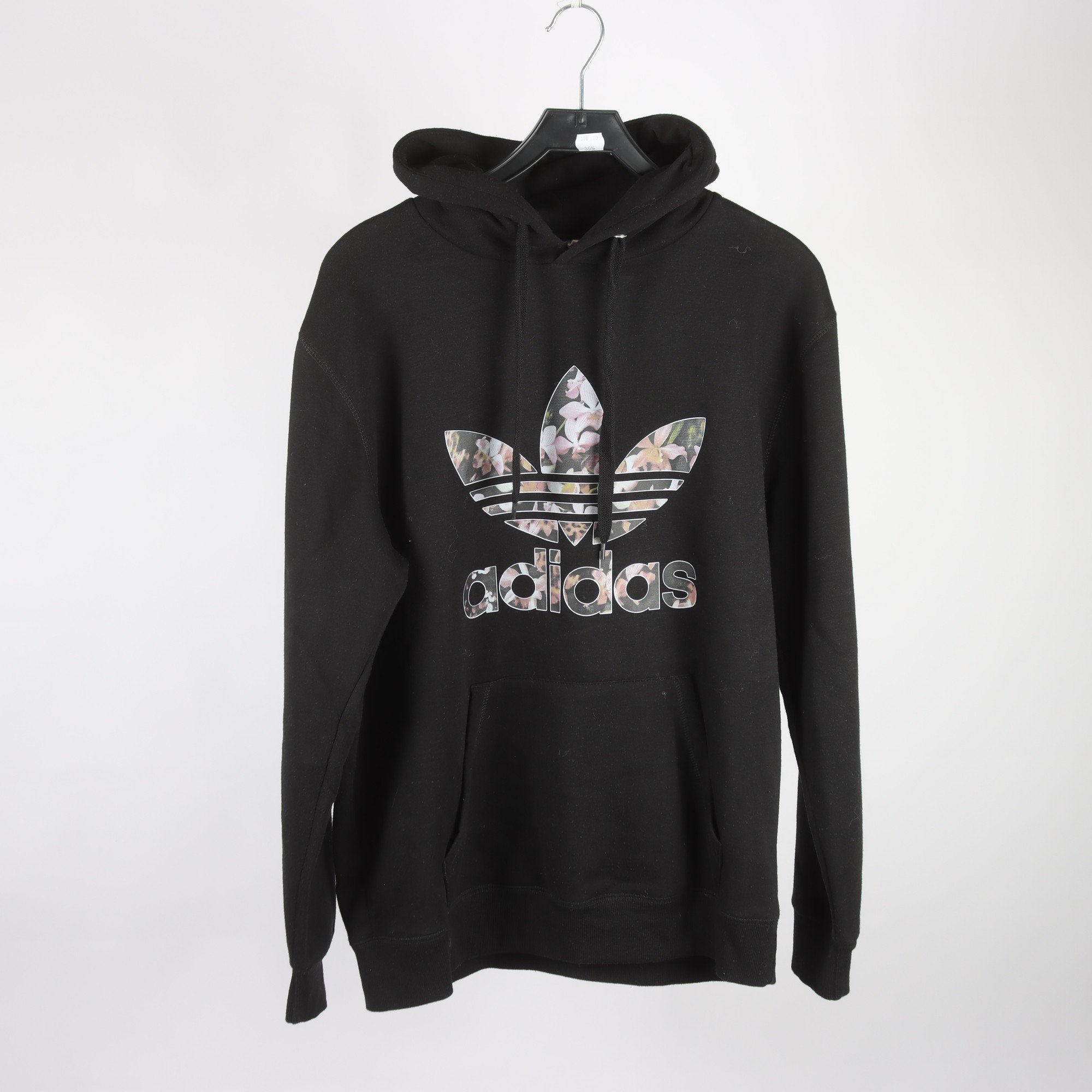 Hoodie, Adidas, svart, stl. L.