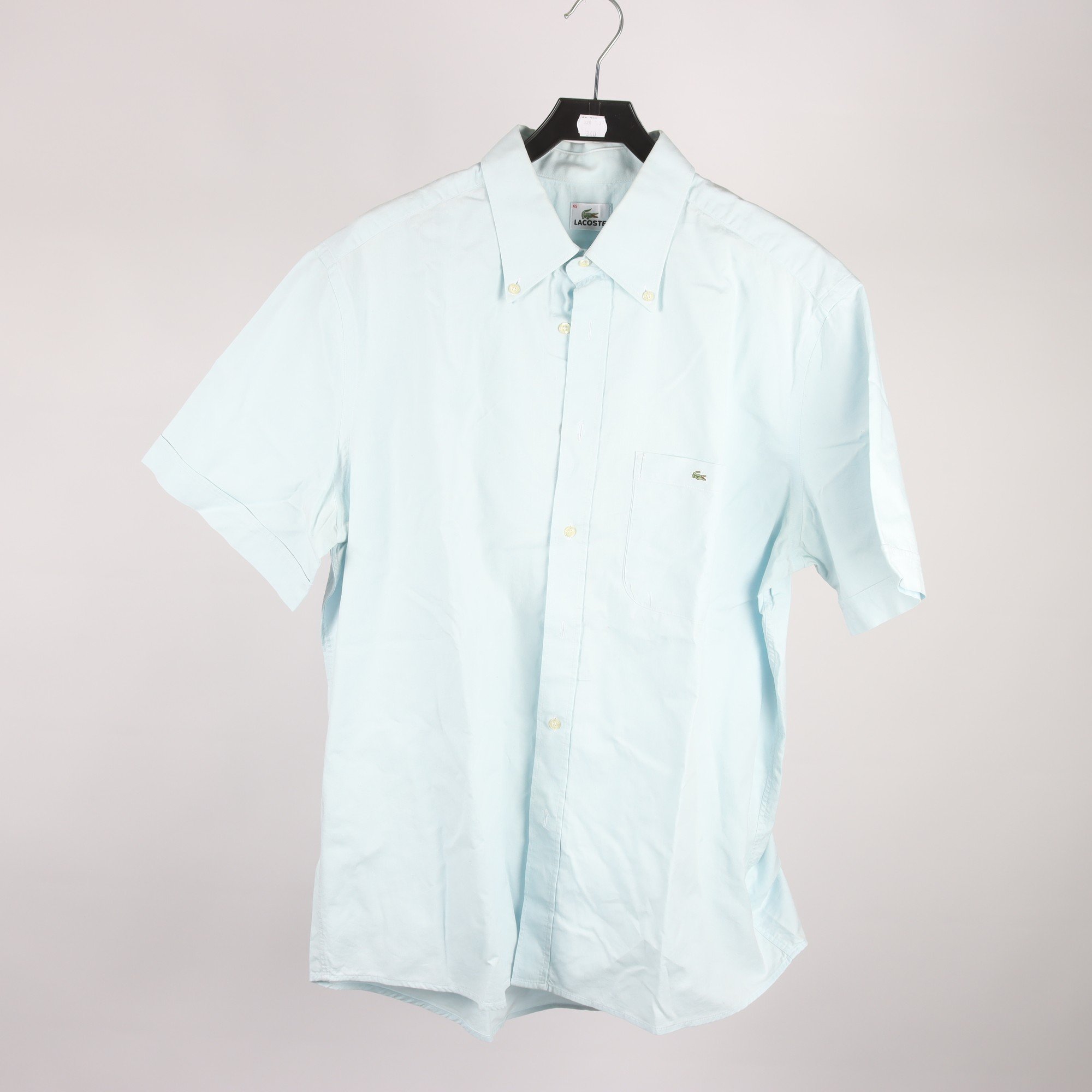 Skjorta, Lacoste, blå, stl. 45.