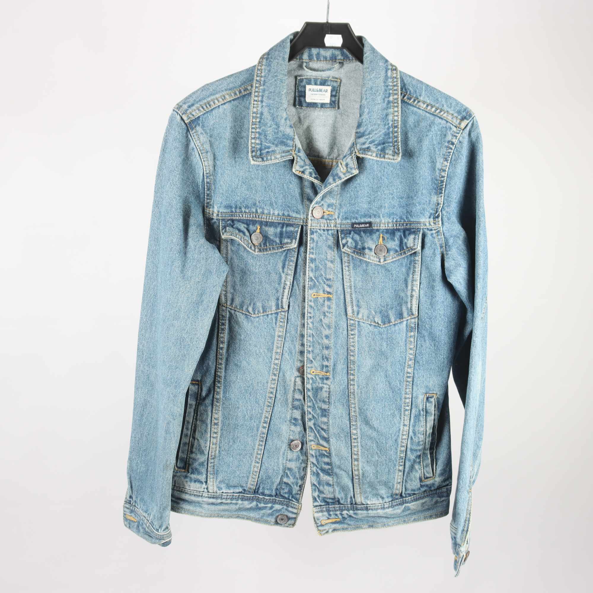 Jeansjacka, Pull & Bear, blå, stl. M.