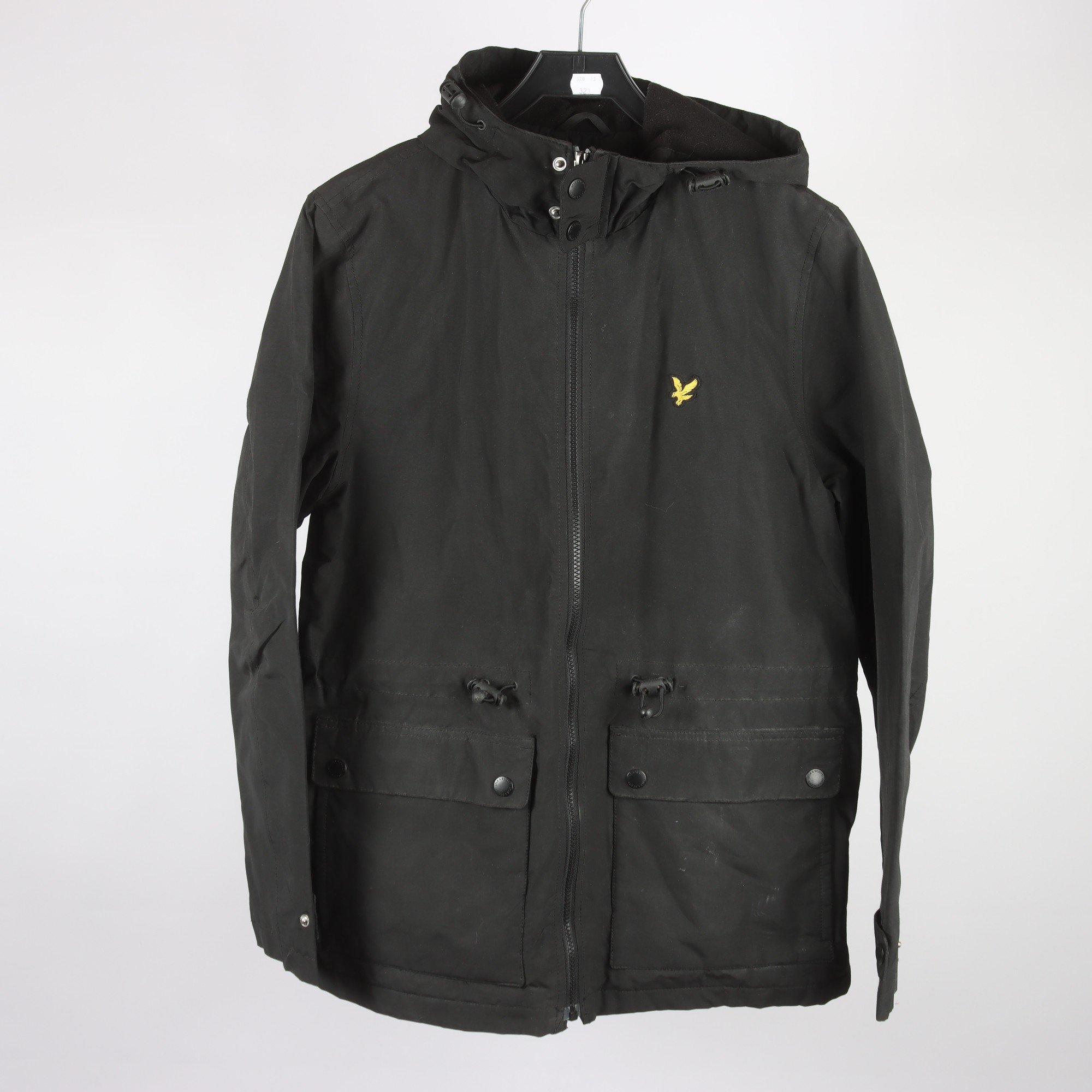 Vindjacka, Lyle & Scott, svart, stl. M.