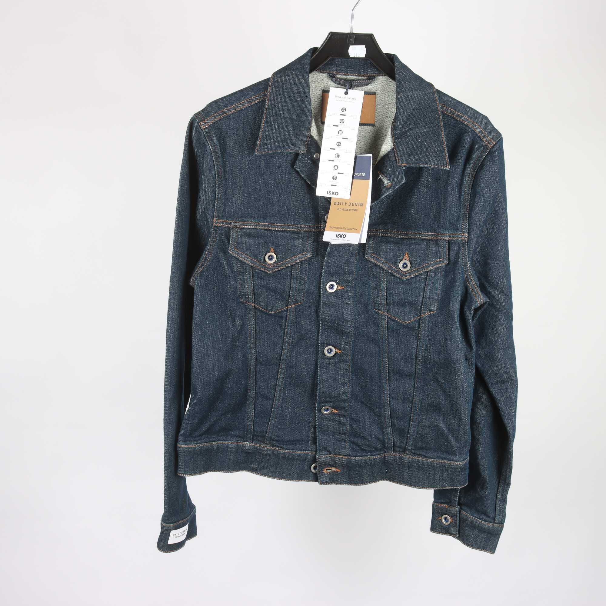 Jeansjacka, Isko, blå, stl. ca. M.