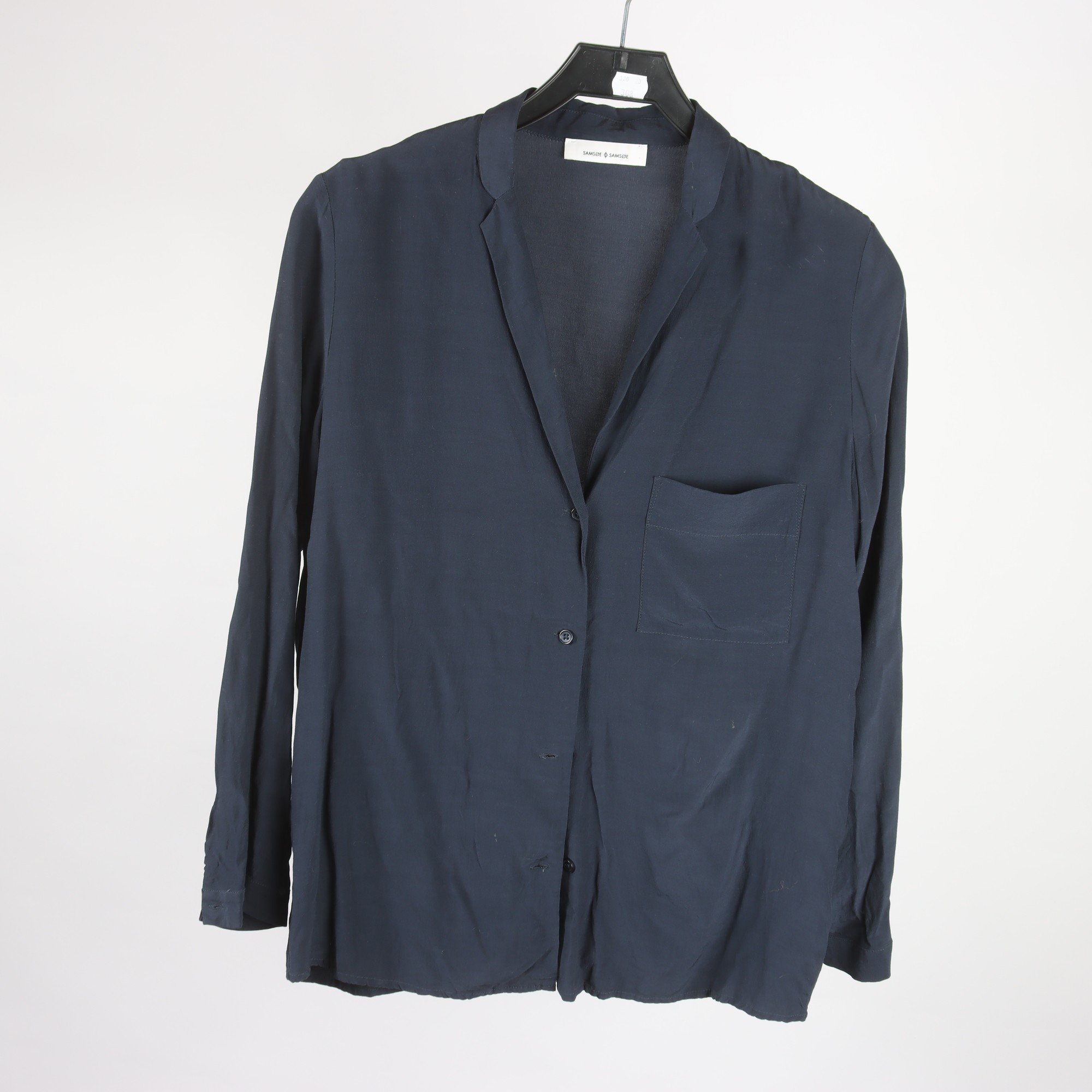 Blus, Samsøe Samsøe, blå, stl. M.