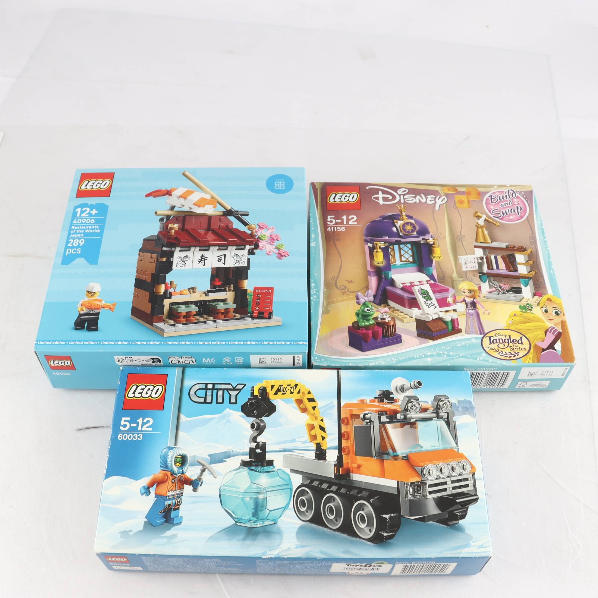 Lego, Legopaket, 3st