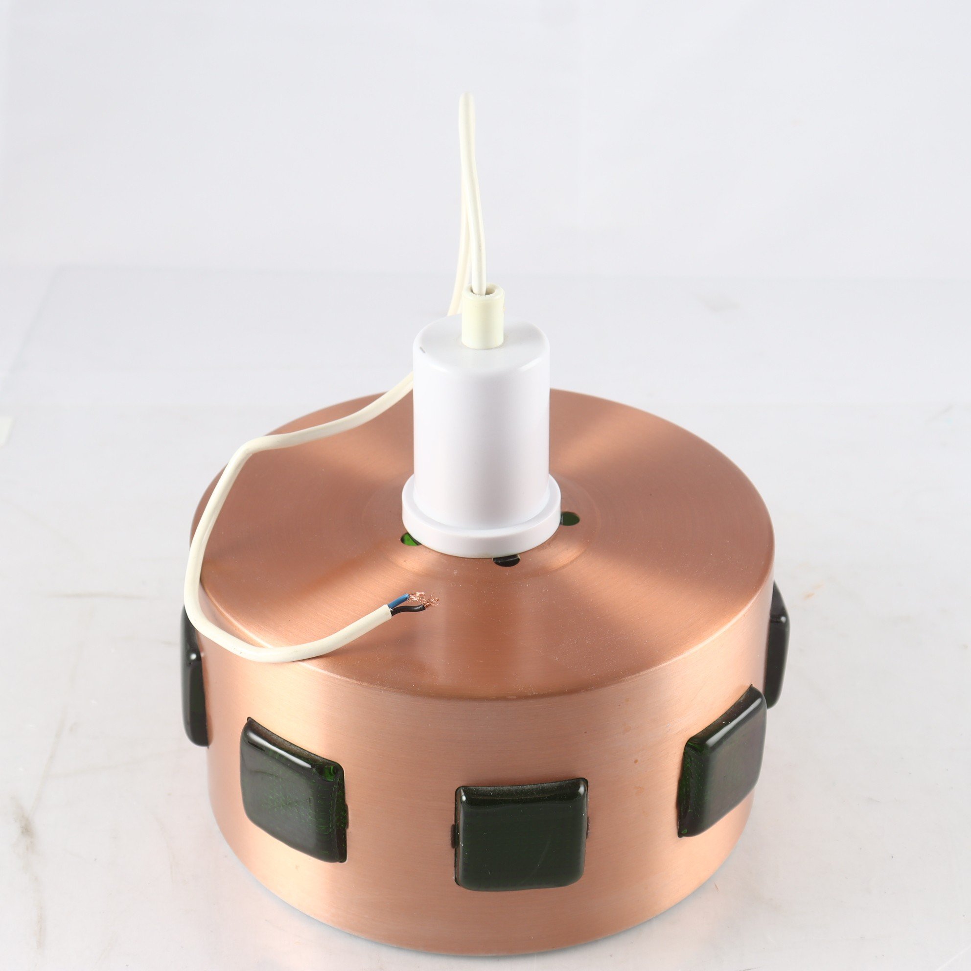 Taklampa, retrodesign, 1960-70-tal. Samfraktas ej.