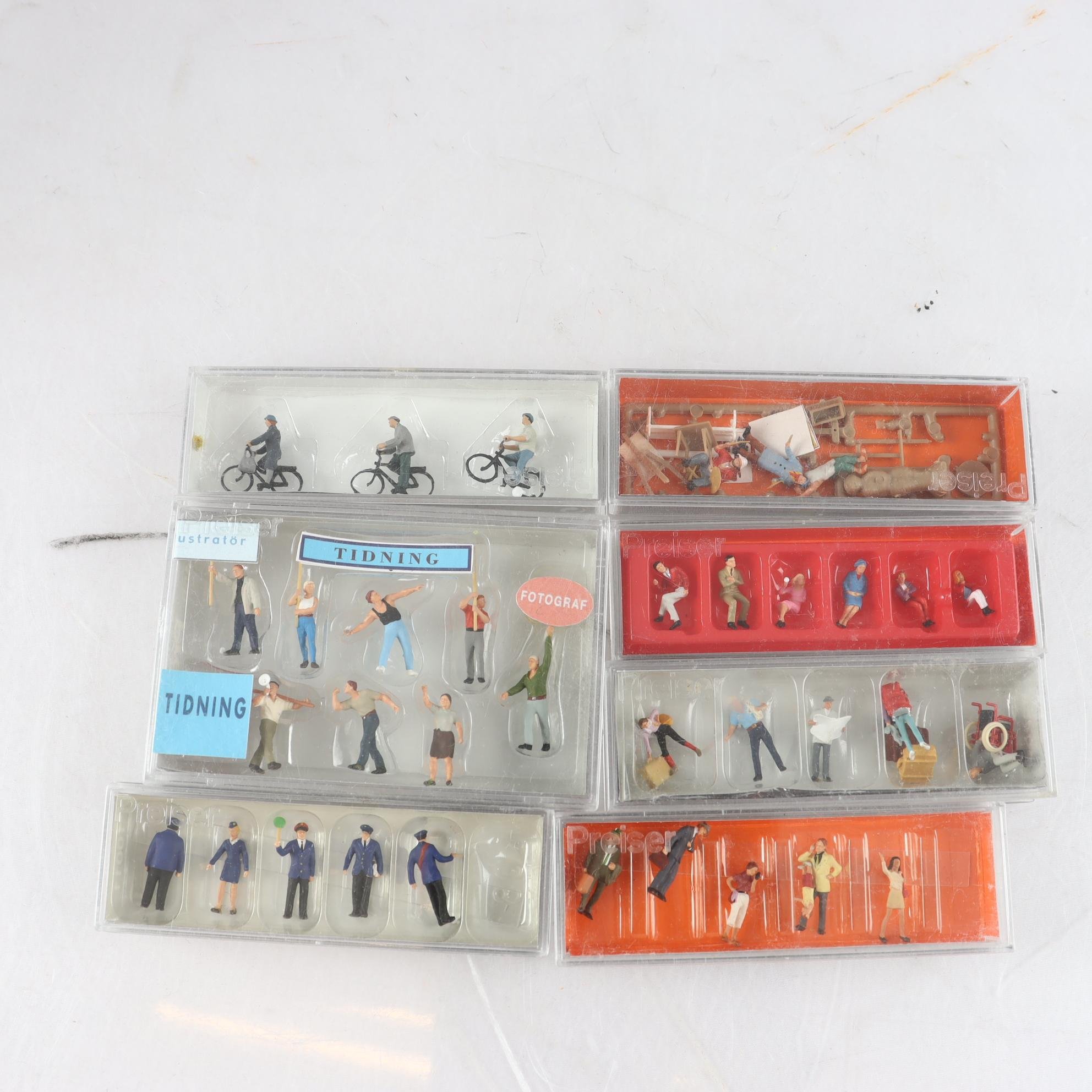 Figurer, Preiser, miniatyrer