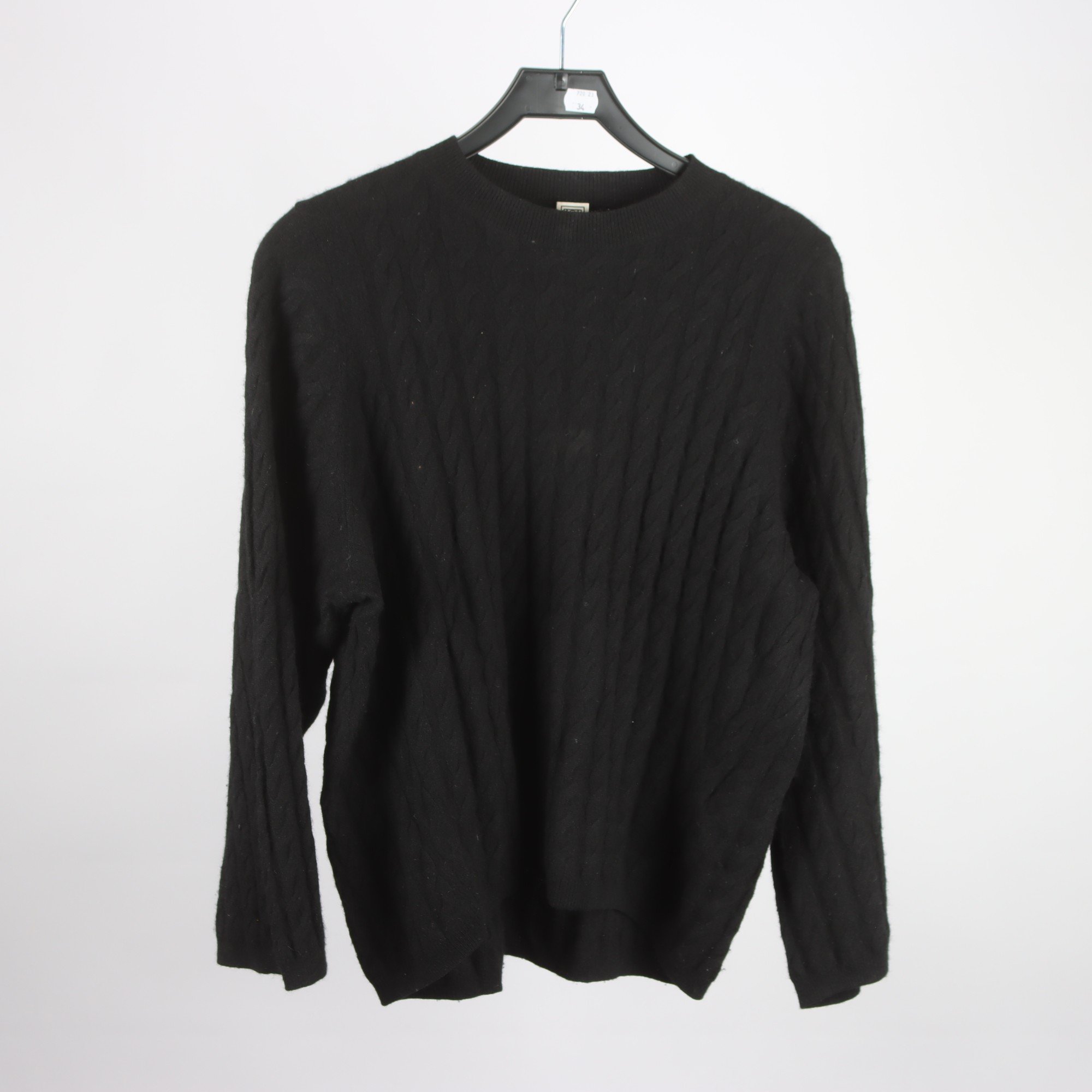 Tröja, Totéme, svart, 100% kashmir, stl. XXS (oversize)